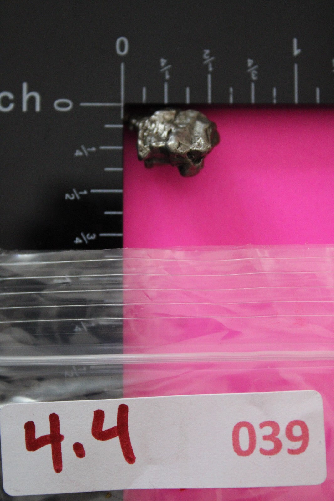 Meteorite Necklace W/ Chain Campo Del Cielo 4.4 Grams Real Dinosaur Girl COA 39