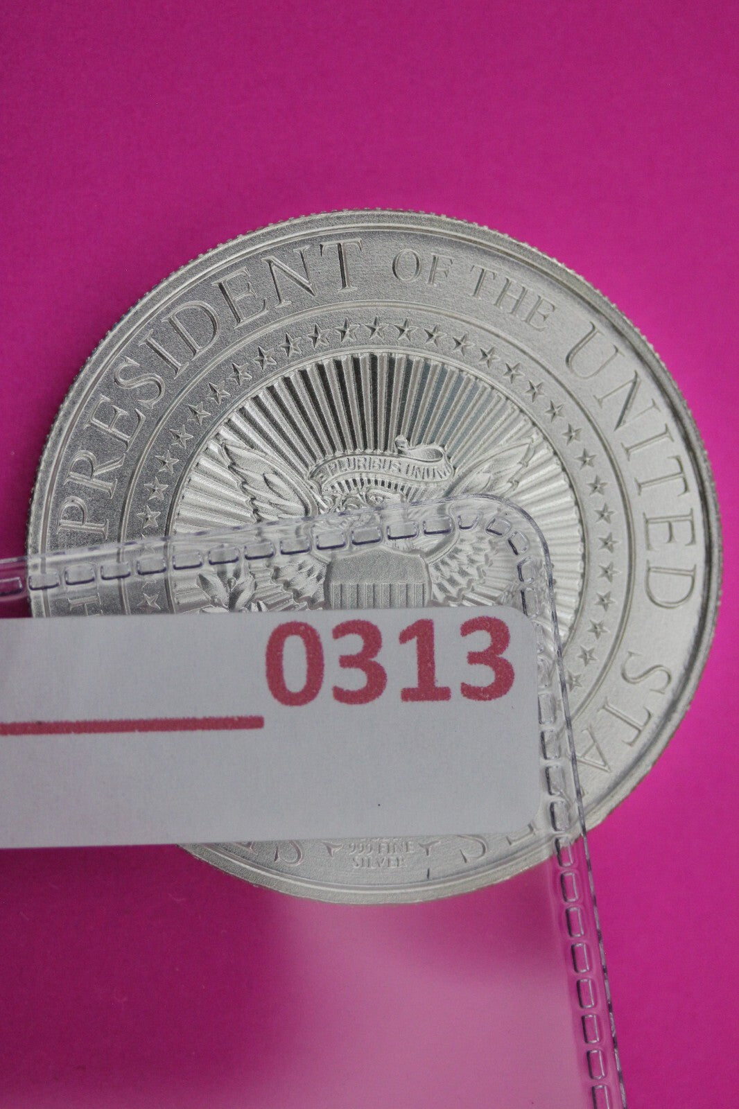 MAGA Donald J Trump Make America Great Again 1 oz .999 Fine Silver Round 313N