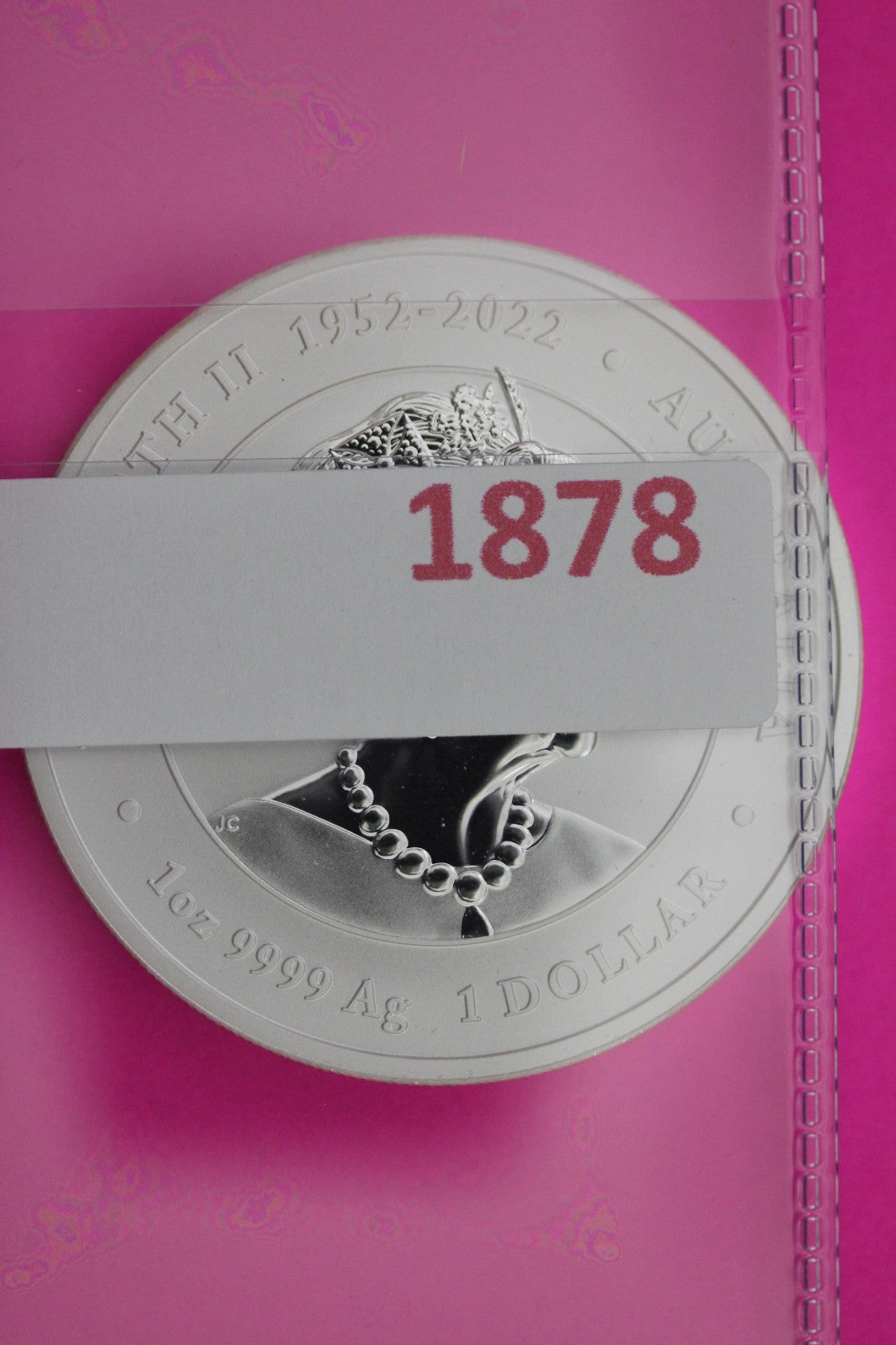 2024 Year of the Dragon Australia $1 Dollar 1 Ounce Silver Guaranteed Real 1878