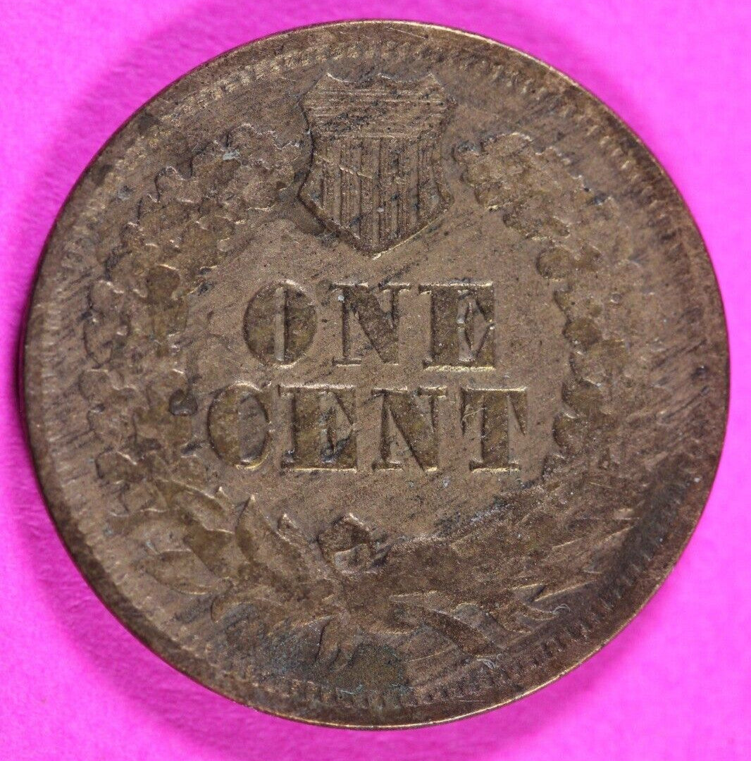 1865 Indian Head Cent Penny Scarce Early Type You Get Exact Coin Pictured 305