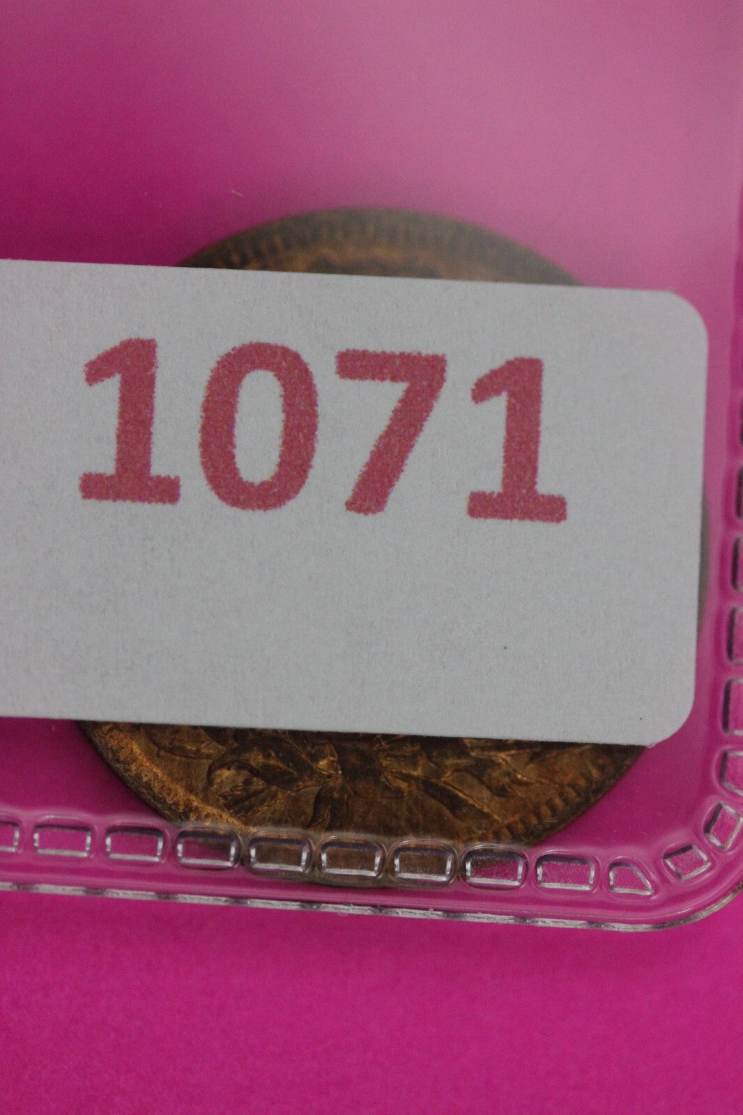 High Grade 1907Indian Head Cent Penny Guaranteed Authentic & Genuine Coin 1071