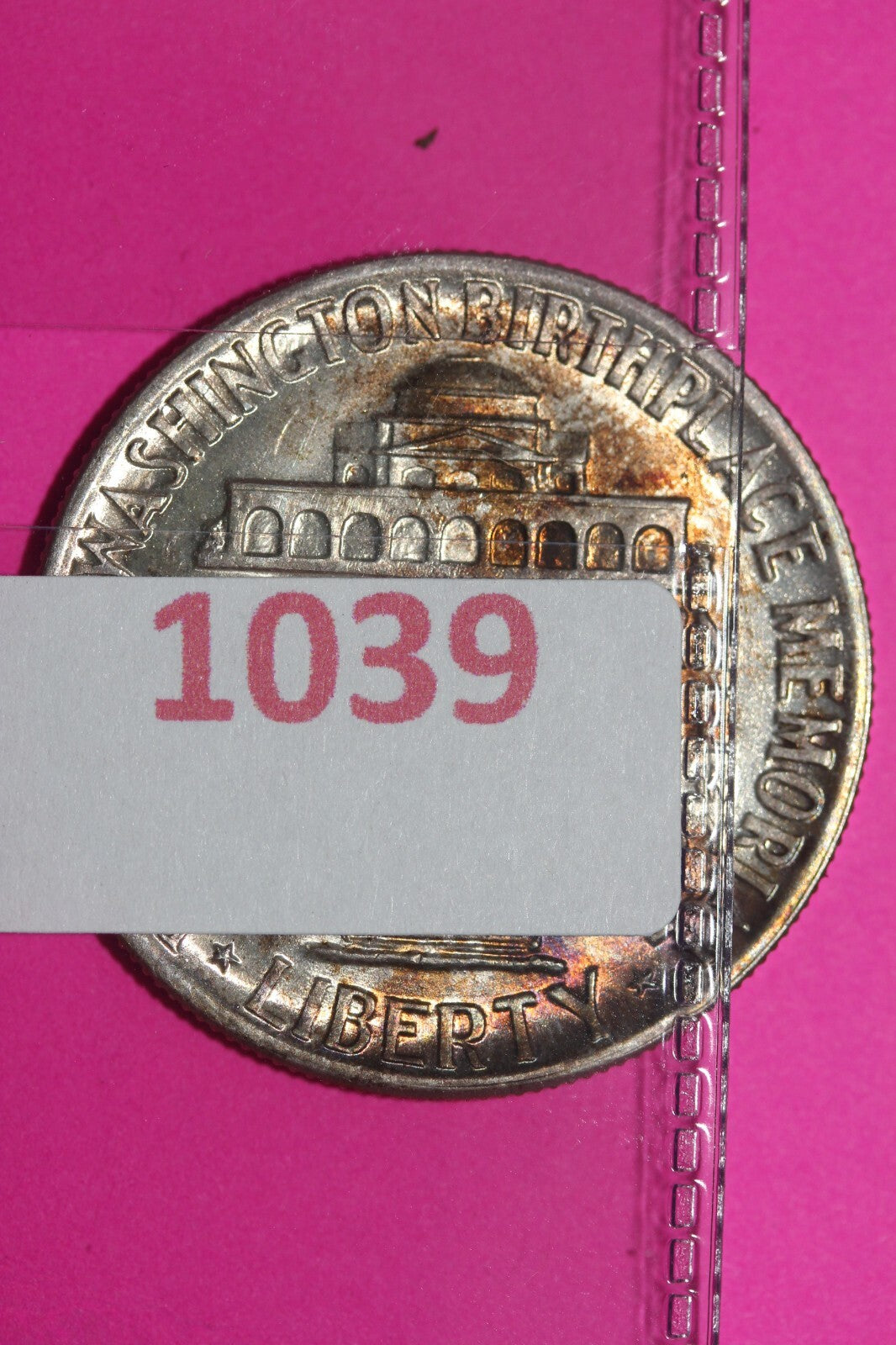 High Grade 1946 Booker T Washington Commemorative Silver Half Dollar Coin 1039