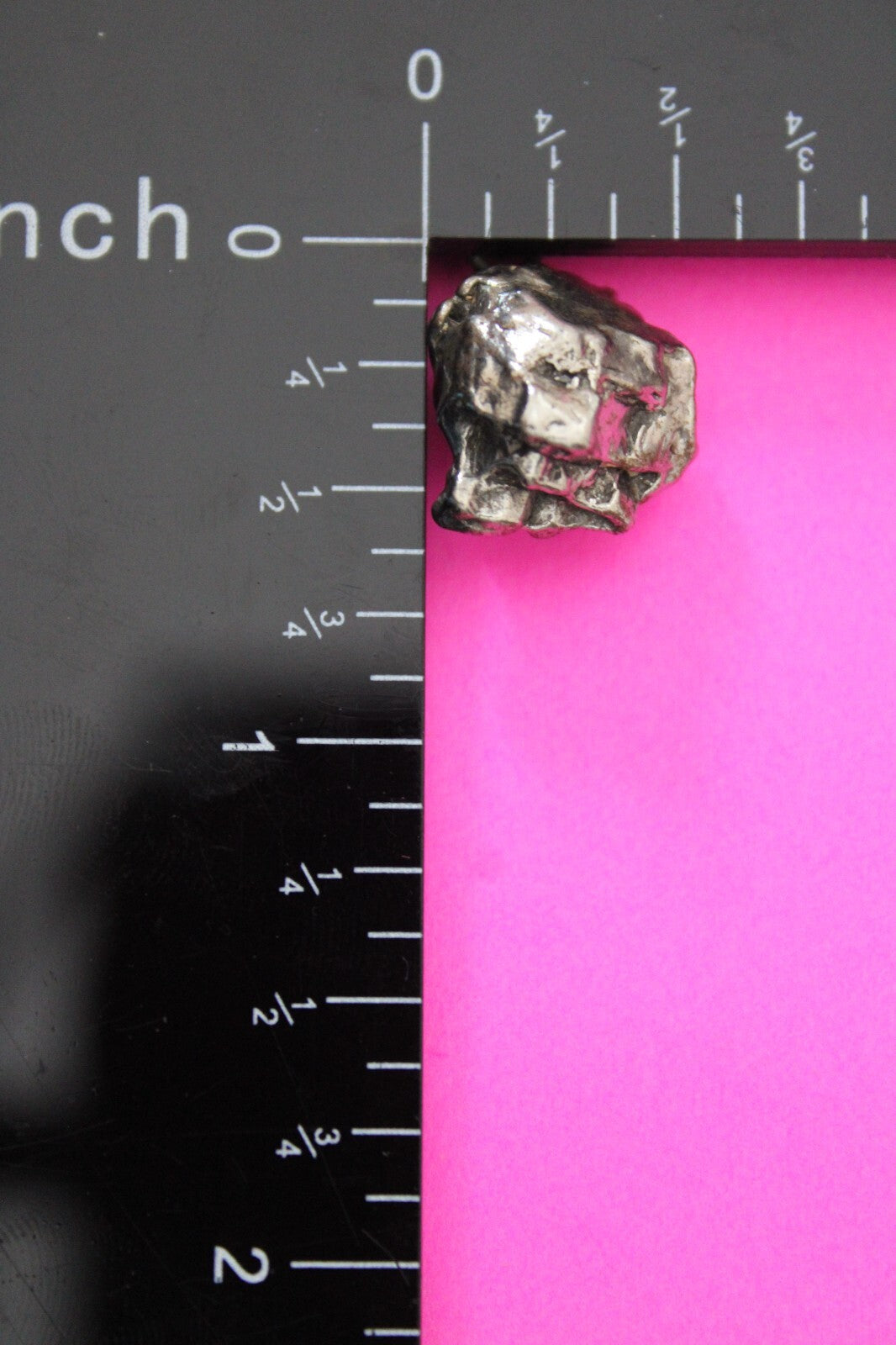 Meteorite Necklace W/ Chain Campo Del Cielo 6.7 Grams Real Dinosaur Girl COA 57