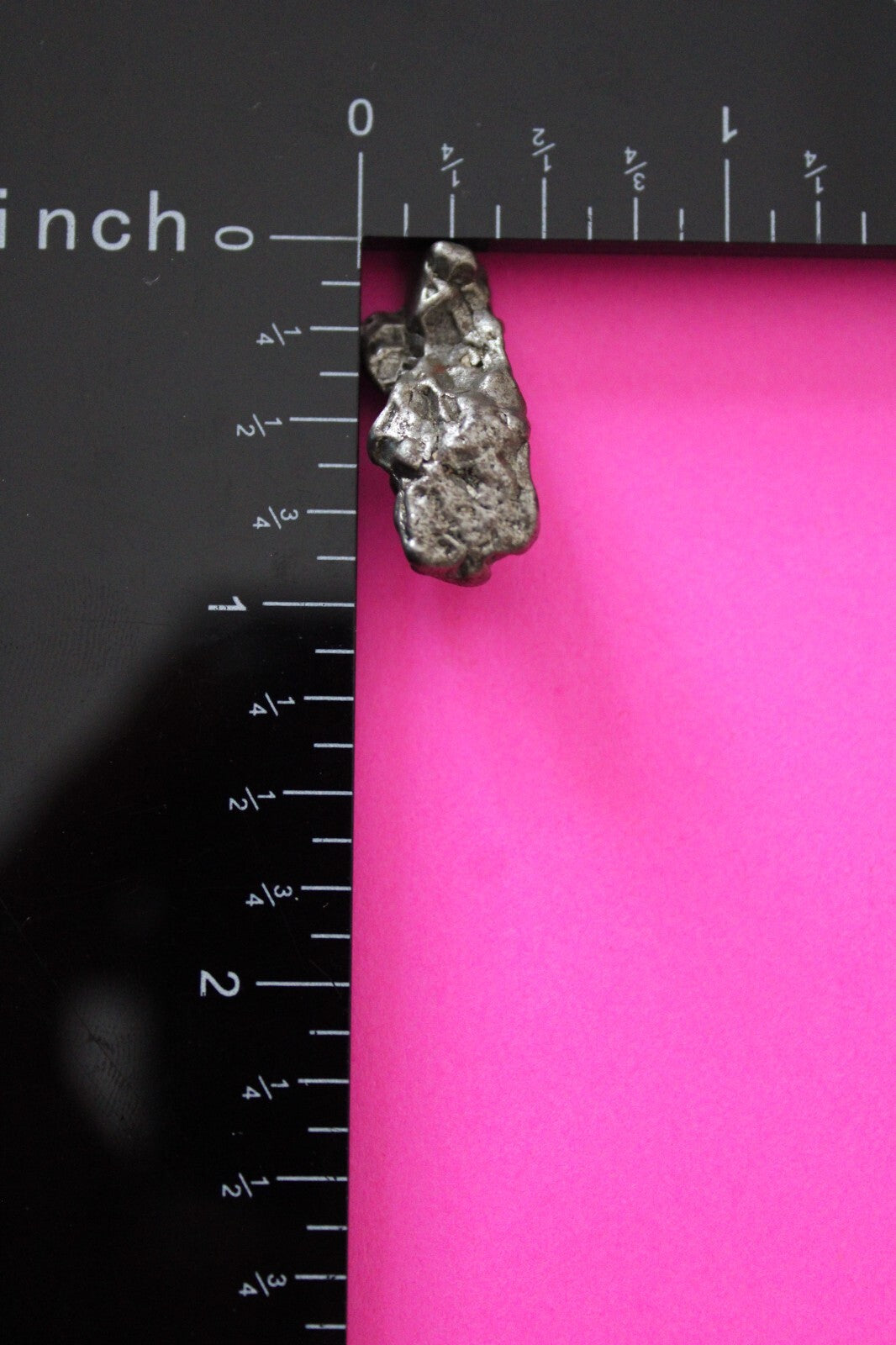Meteorite Necklace W/ Chain Campo Del Cielo 8.2 Grams Real Dinosaur Girl COA 49