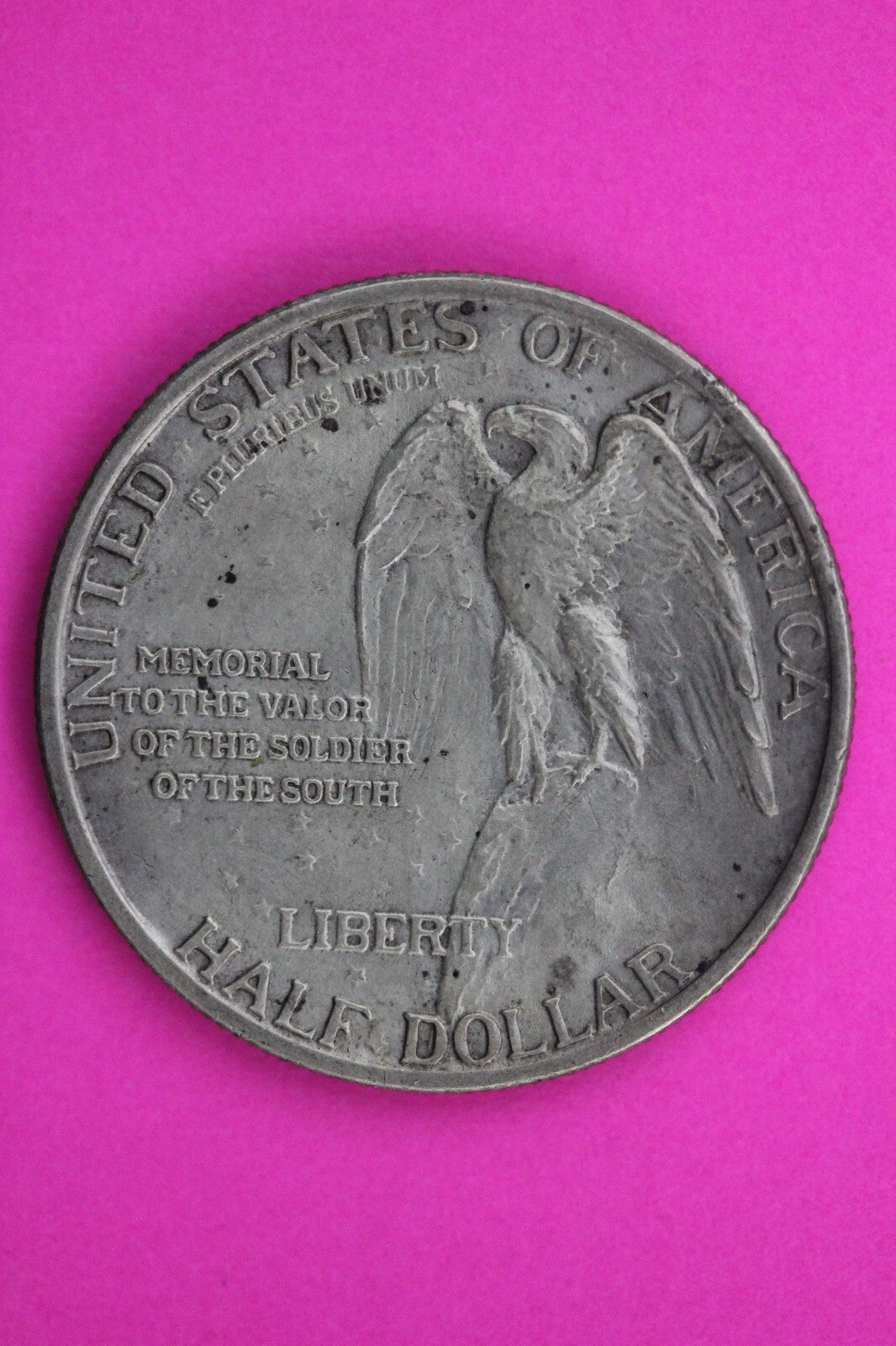 High Grade 1925 Stone Mountain Commemorative Silver Half Dollar Scarce Coin 99