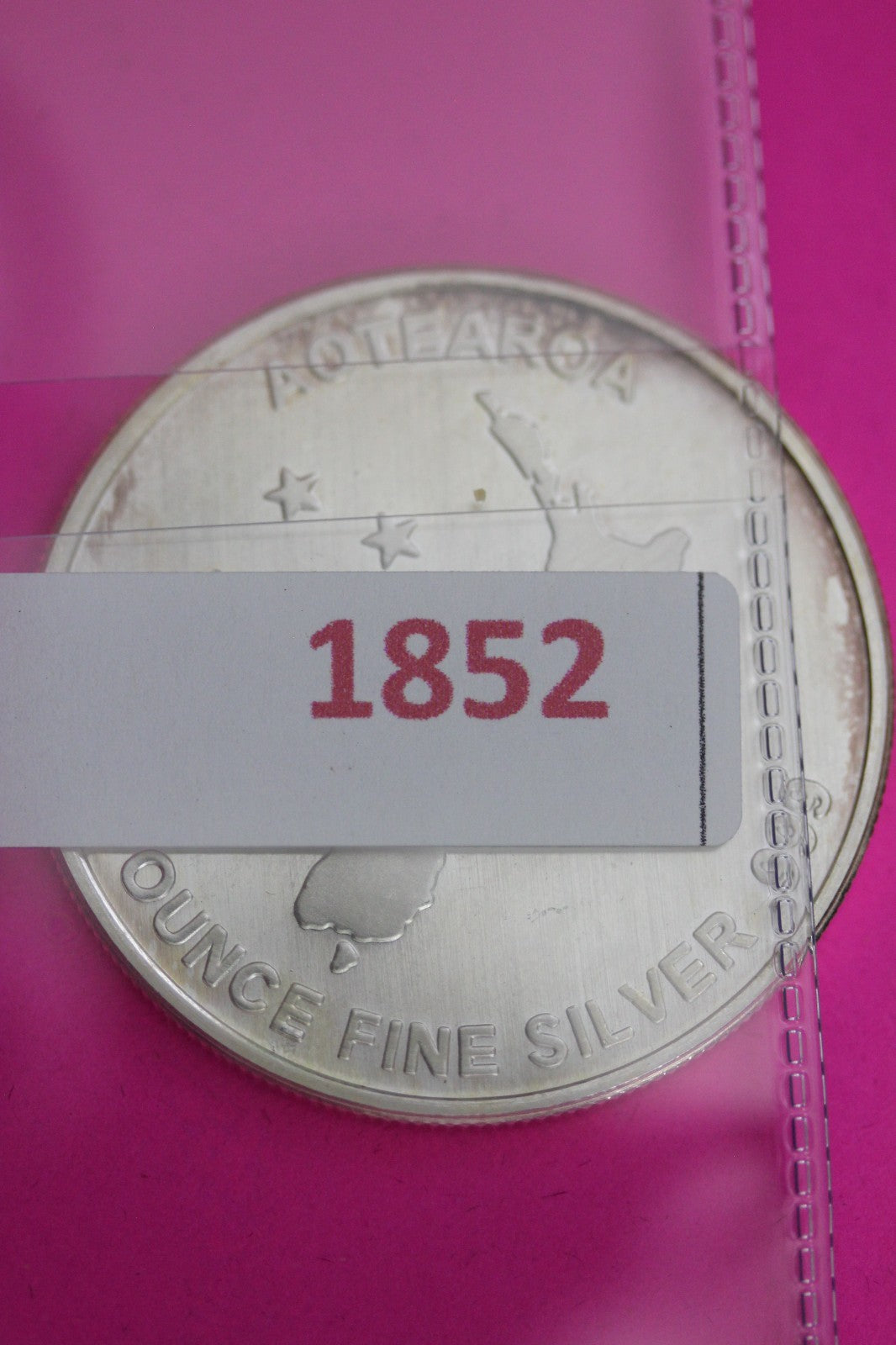 New Zealand Silver Fern 1 OZ .999 Silver Round Guaranteed Authentic 1852