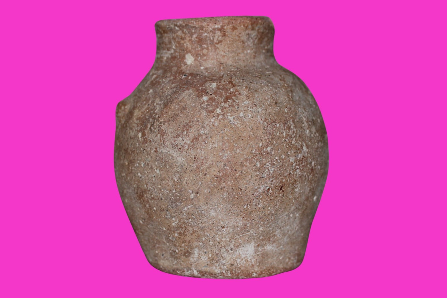 Time of Canaanites Holy Land Artifact Ancient Jar 5500 Year Old 3500 BC COA J142
