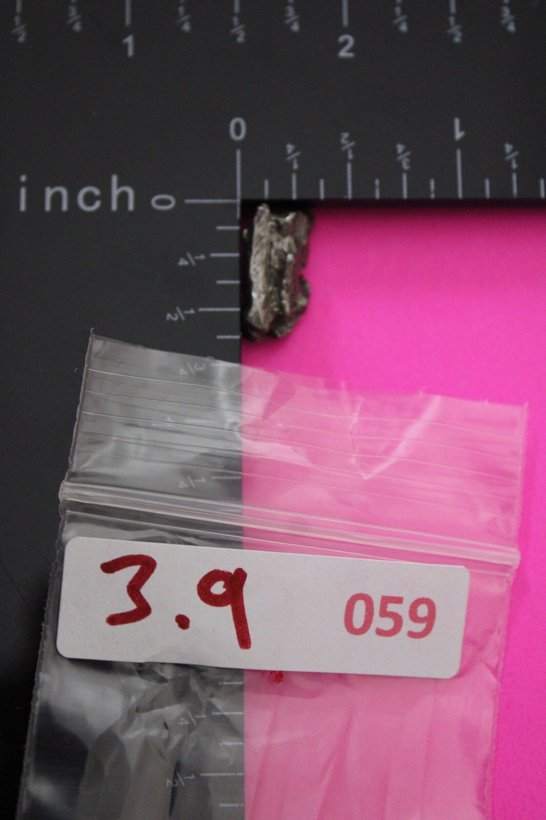 Meteorite Necklace W/ Chain Campo Del Cielo 3.9 Grams Real Dinosaur Girl COA 59