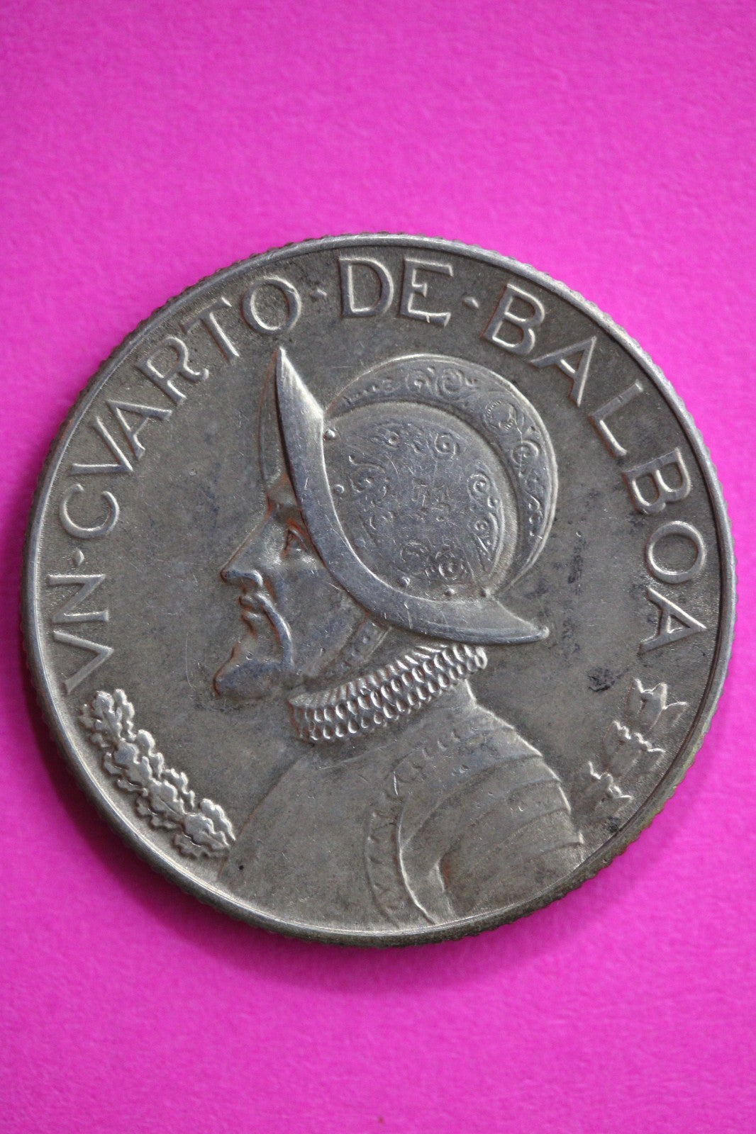 High Grade 1930 Panama 1/4 Balboa Silver Coin Guaranteed Authentic Genuine 2532