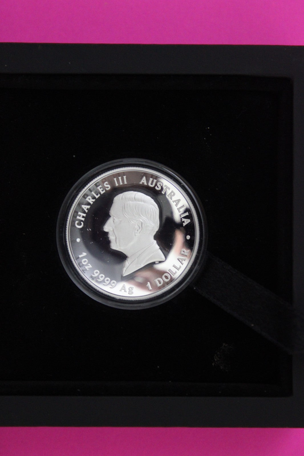 2025  OZ Silver Hi Relief Year of the Snake Australia Coin Mint Box COA 7027