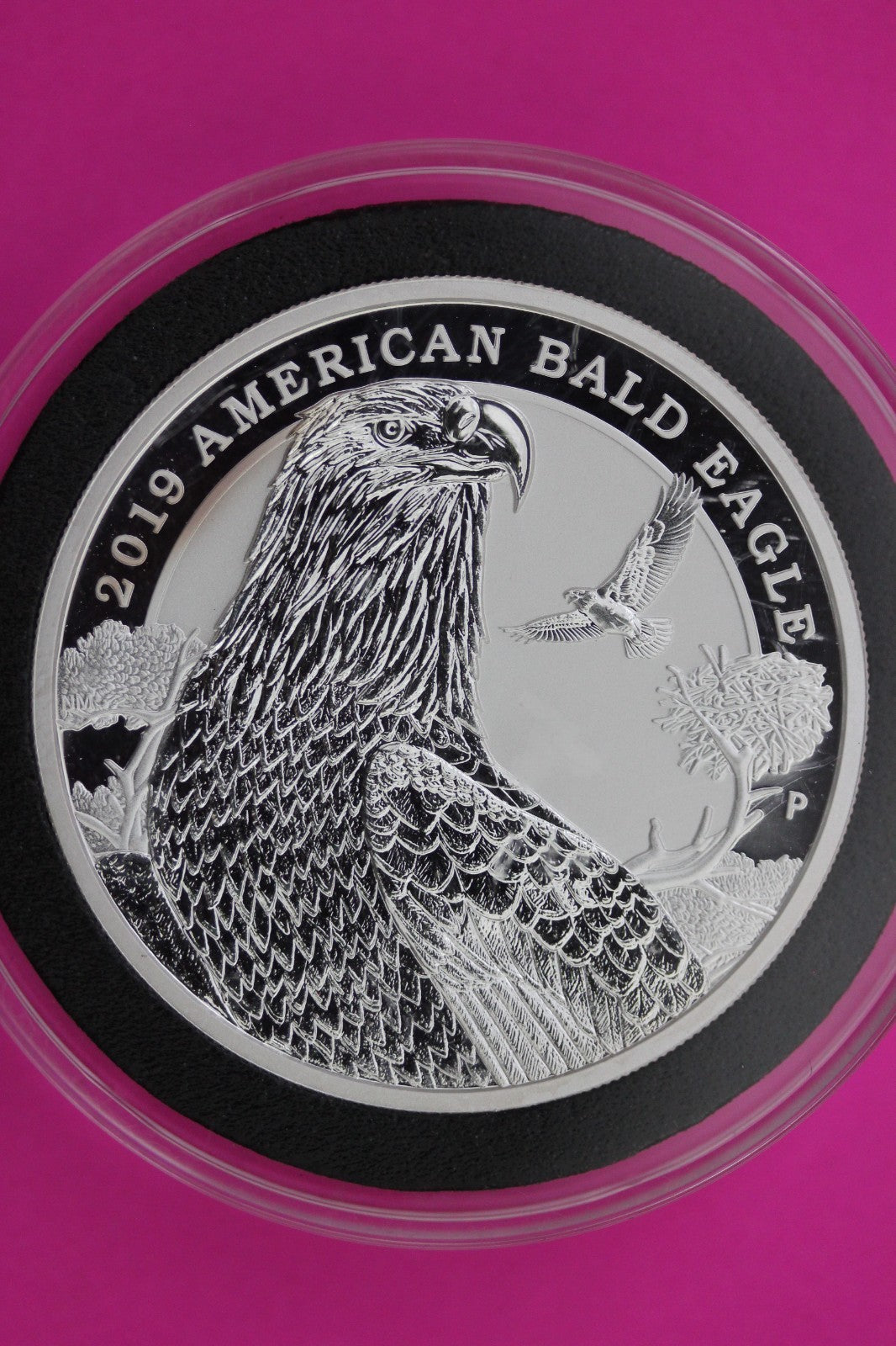 2019 American Eagle Coin Tuvalu 2 Ounces Silver $2 Authentic & Genuine 6142