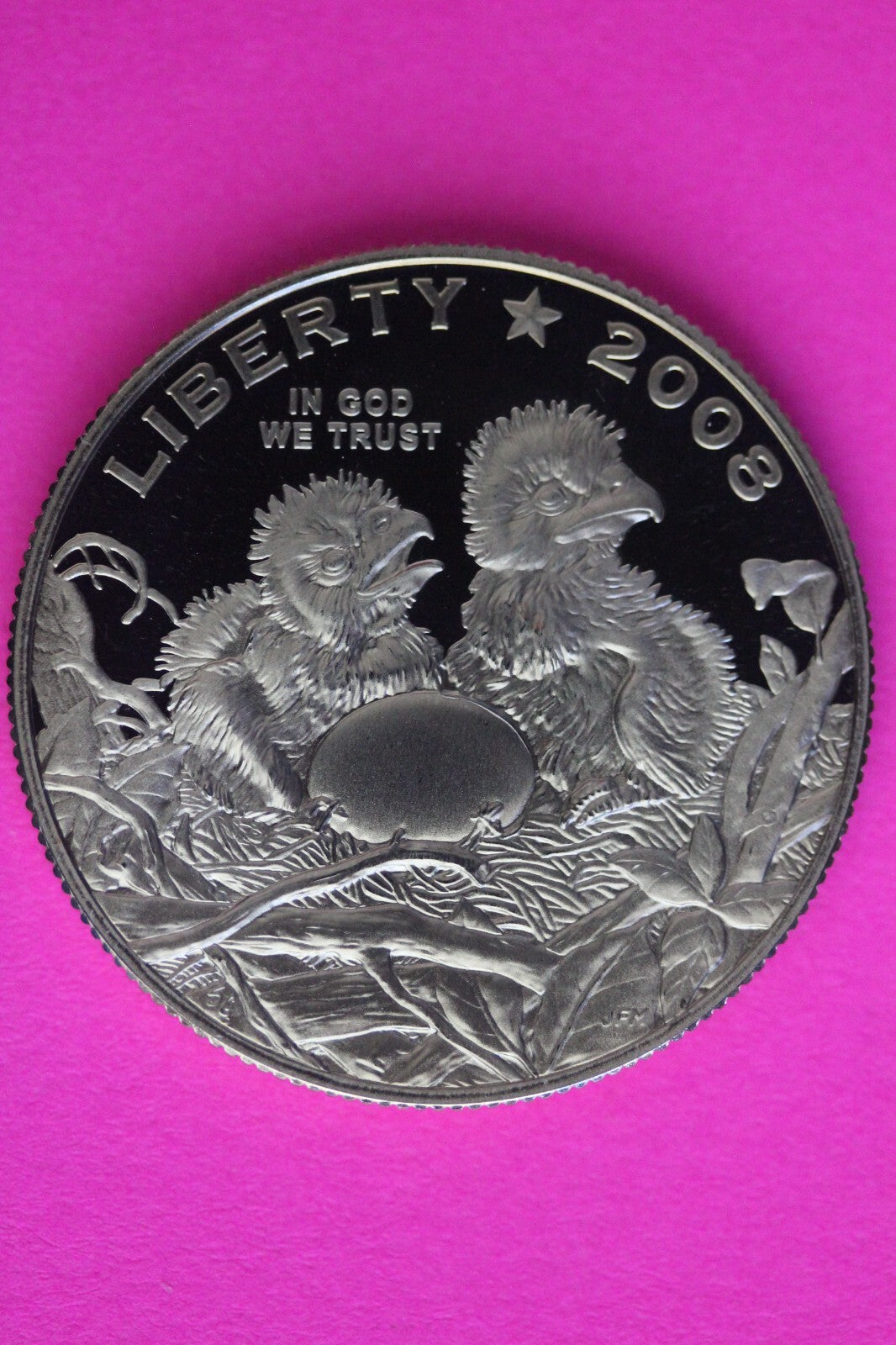 Gem Ultra Deep Cameo Proof 2008 S Bald Eagle Commemorative Clad Half Dollar 16