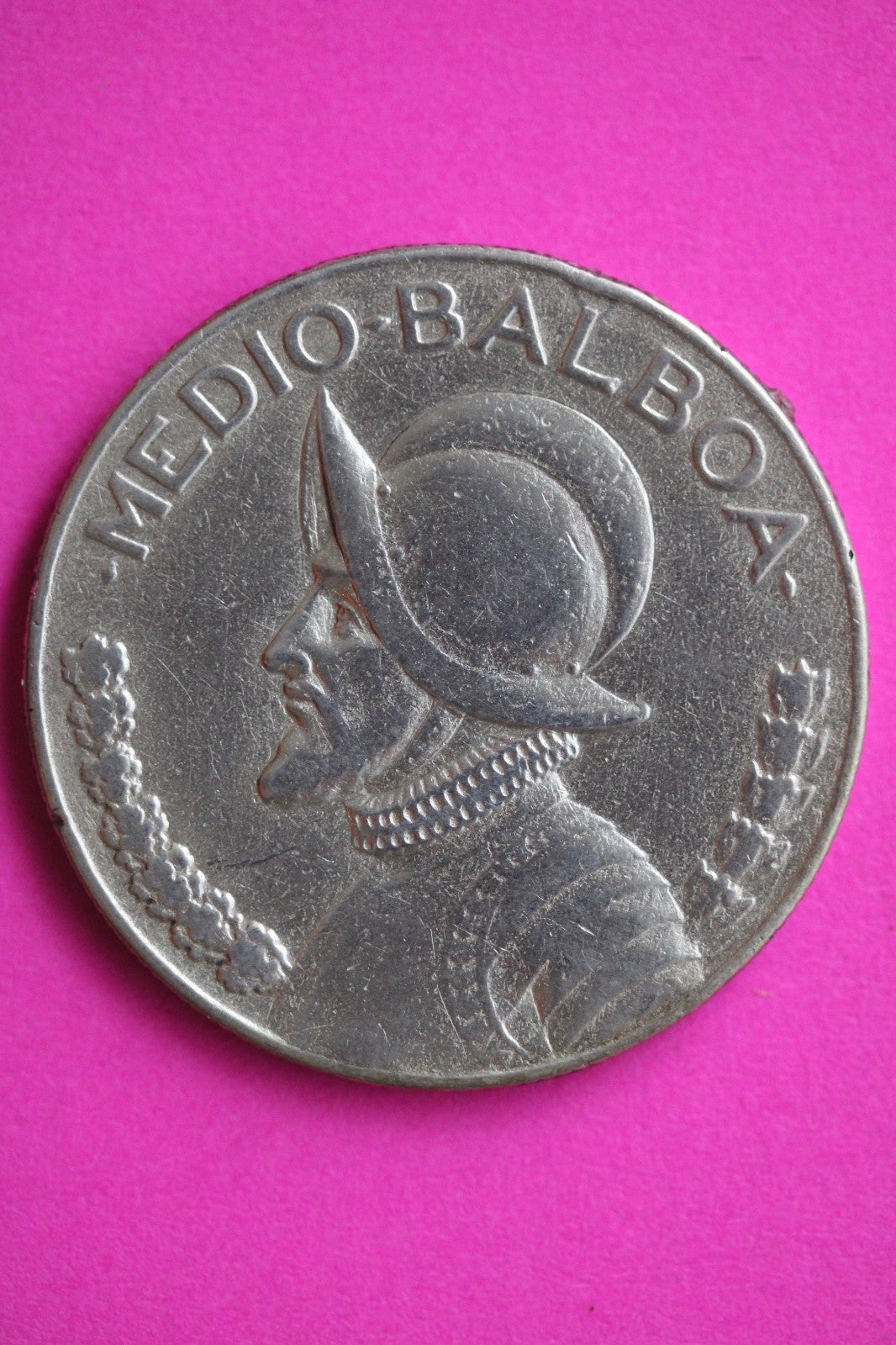 High Grade 1930 Panama 1/2 Half Balboa Silver Coin Guaranteed Authentic 2529