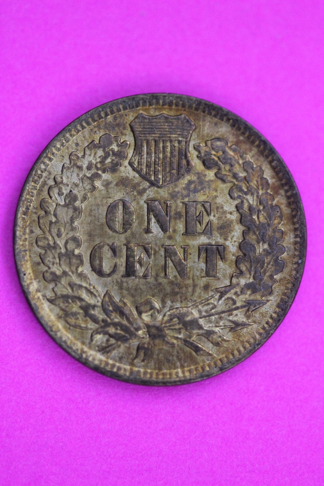 High Grade 1907Indian Head Cent Penny Guaranteed Authentic & Genuine Coin 1071