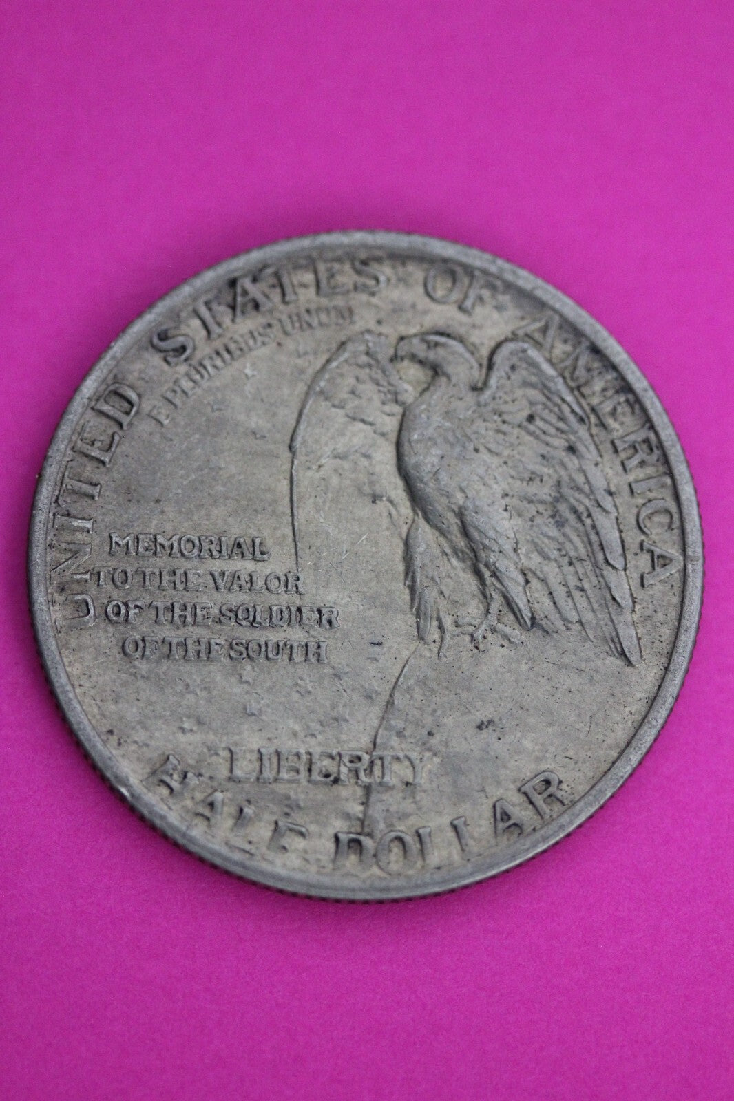 High Grade 1925 Stone Mountain Commemorative Silver Half Dollar Scarce Coin 08