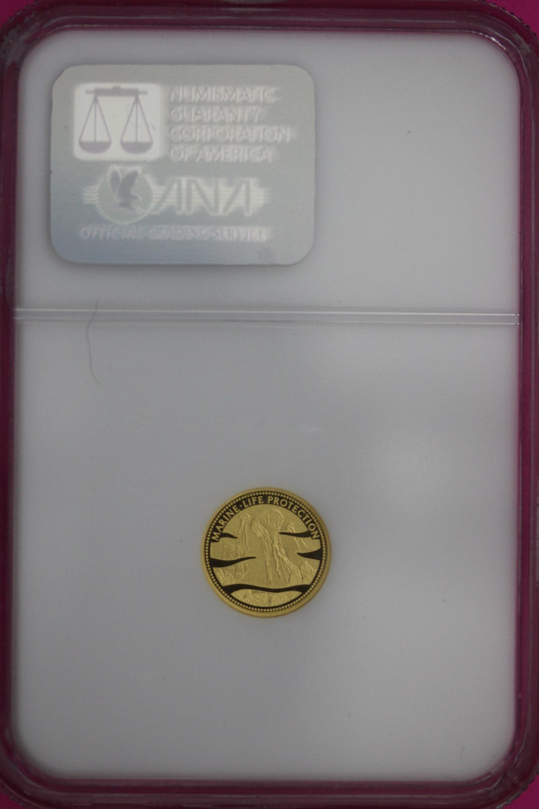 2002 PR 70 Palau $1 Gold Coin Proof Ultra Cameo 1.25 Grams .999 NGC Slab 961