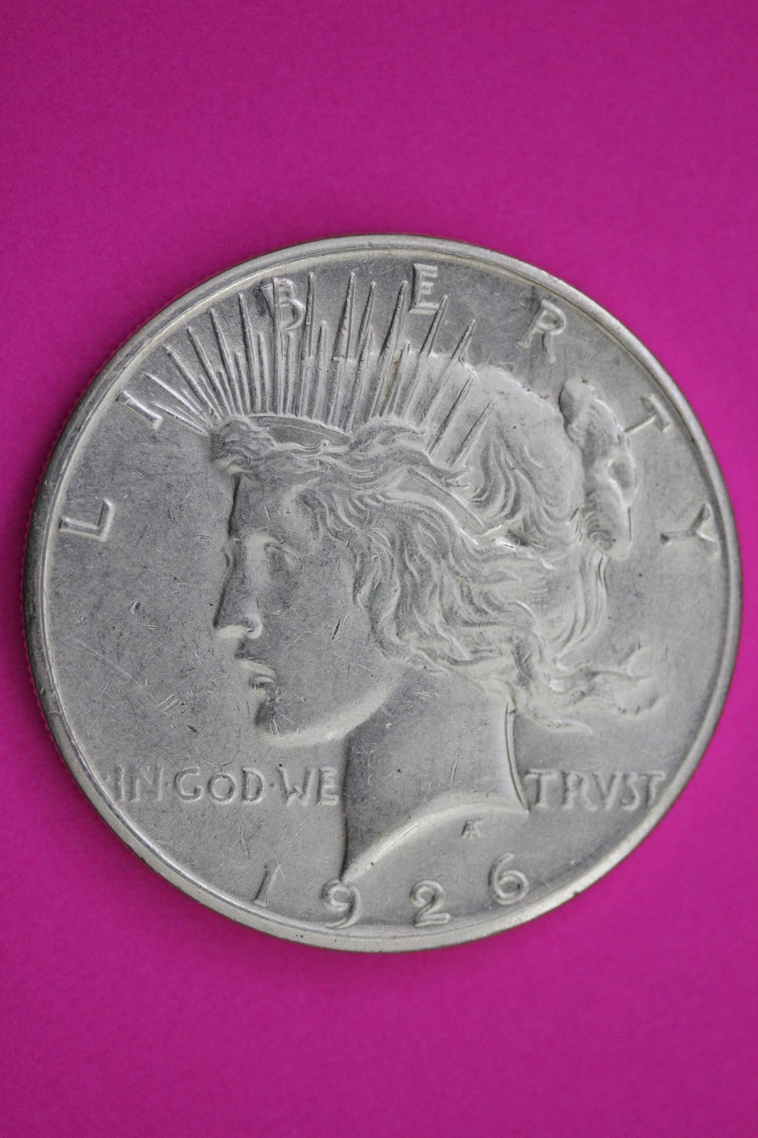 1926 S Peace Silver Dollar LIberty Coin Guaranteed Genuine American Seller 1988