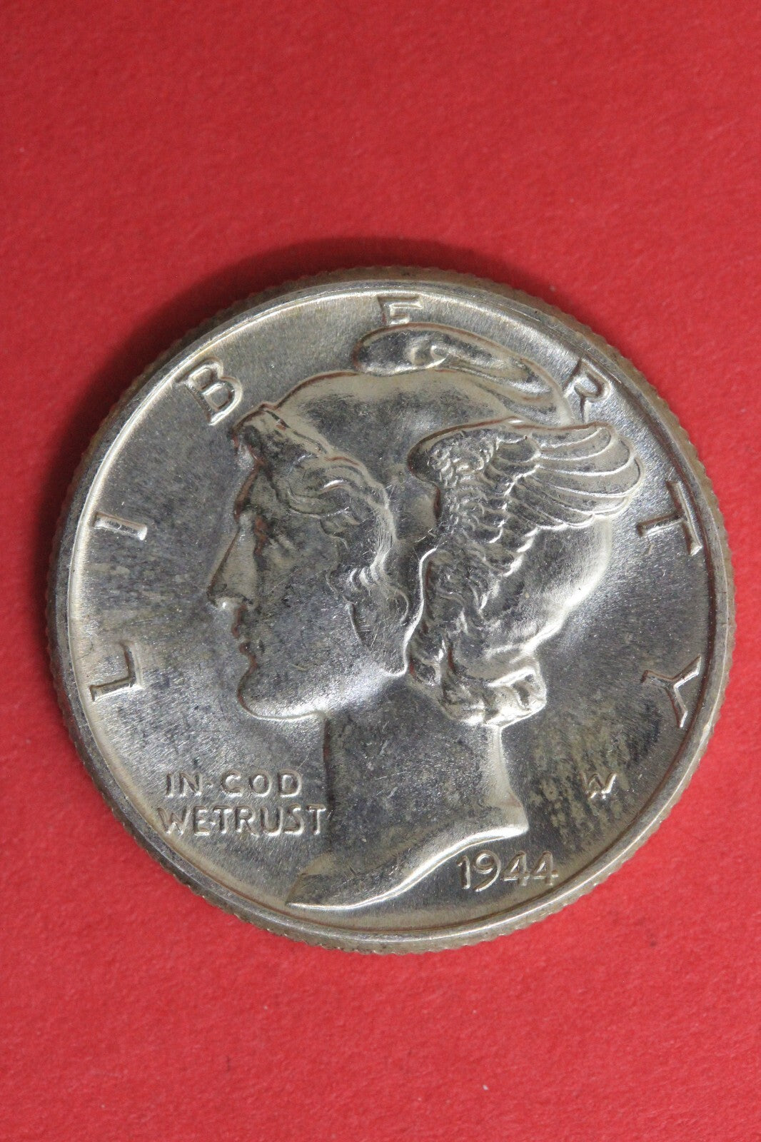 1944 P Silver Mercury Dime Exact Coin Shown Fast Flat Rate Shipping OCE 72