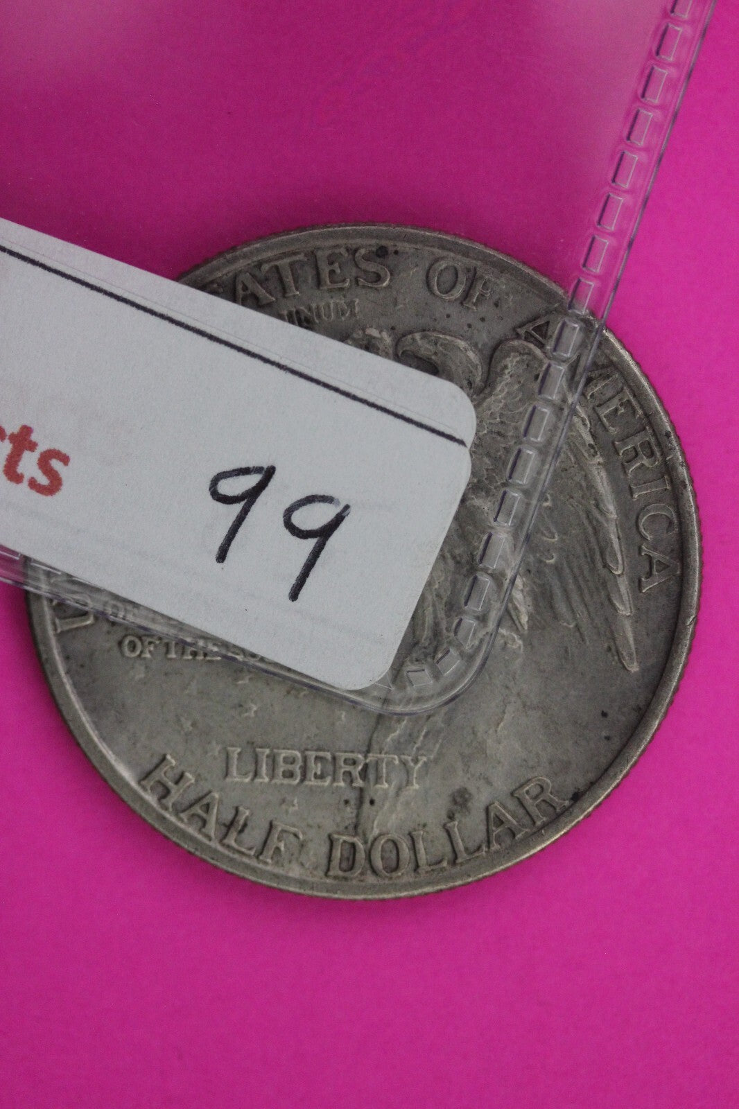 High Grade 1925 Stone Mountain Commemorative Silver Half Dollar Scarce Coin 99