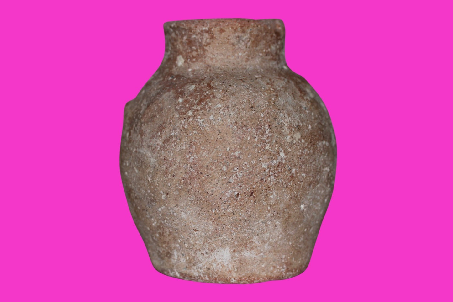 Time of Canaanites Holy Land Artifact Ancient Jar 5500 Year Old 3500 BC COA J142