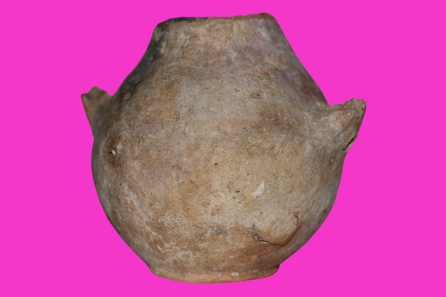 Time of Canaanites Holy Land Artifact Ancient 5500 Year Old Jar 3500 BC COA J144