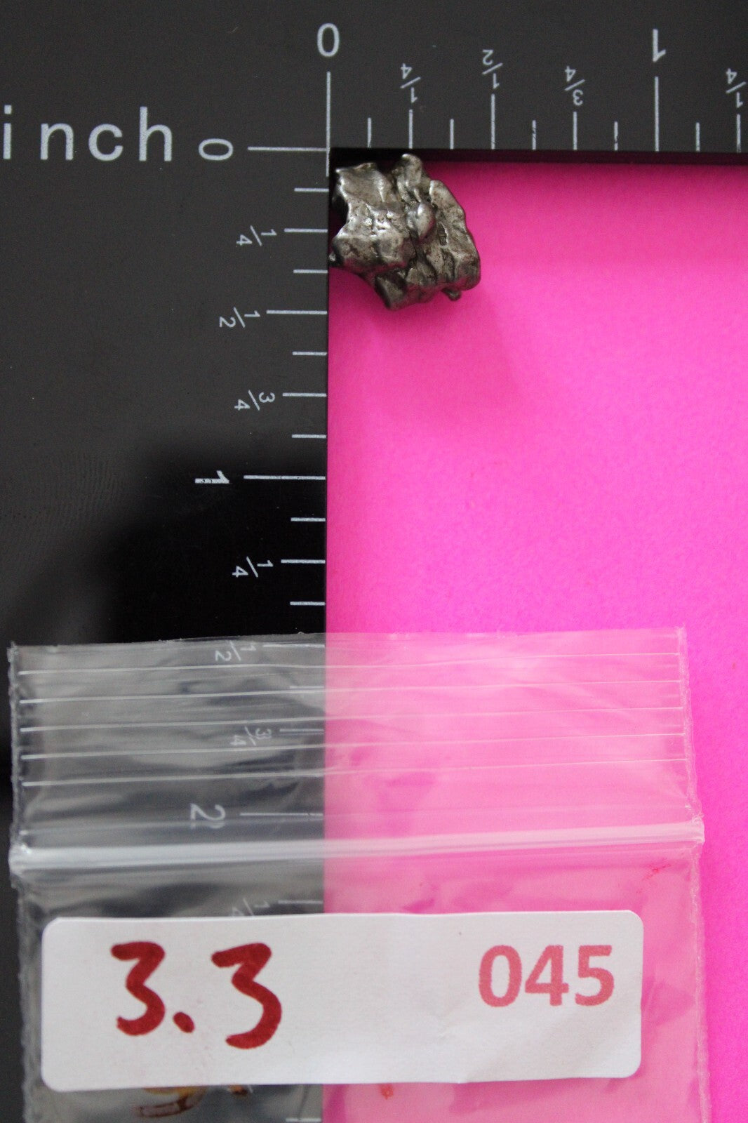 Meteorite Necklace W/ Chain Campo Del Cielo 3.3 Grams Real Dinosaur Girl COA 45