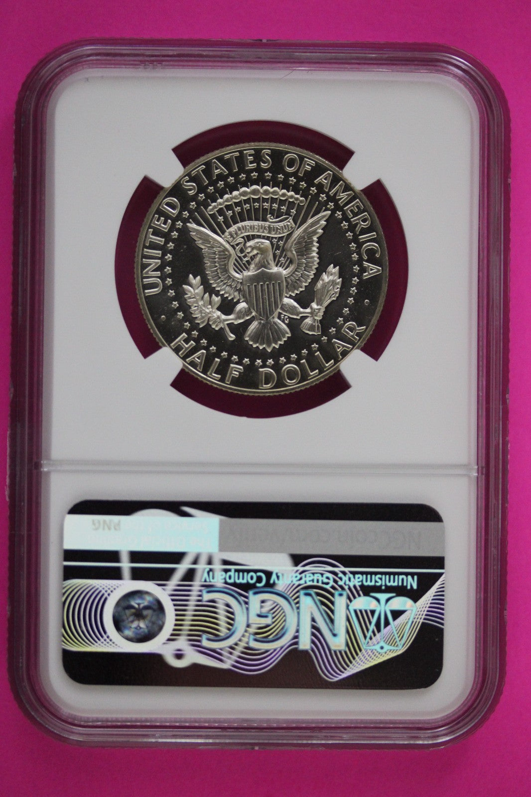 1969 S PF 68 Cameo Silver Kennedy Half Dollar NGC Graded Certified Authentic 134