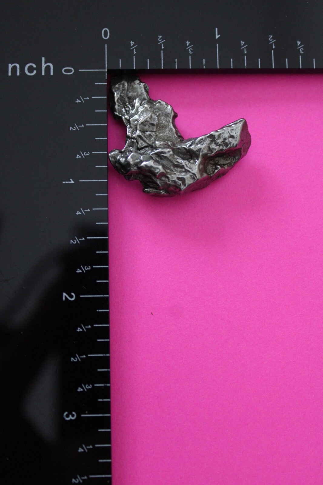 Meteorite Necklace W/ Chain Campo Del Cielo 15.3 Grams Real Dinosaur Girl COA 29