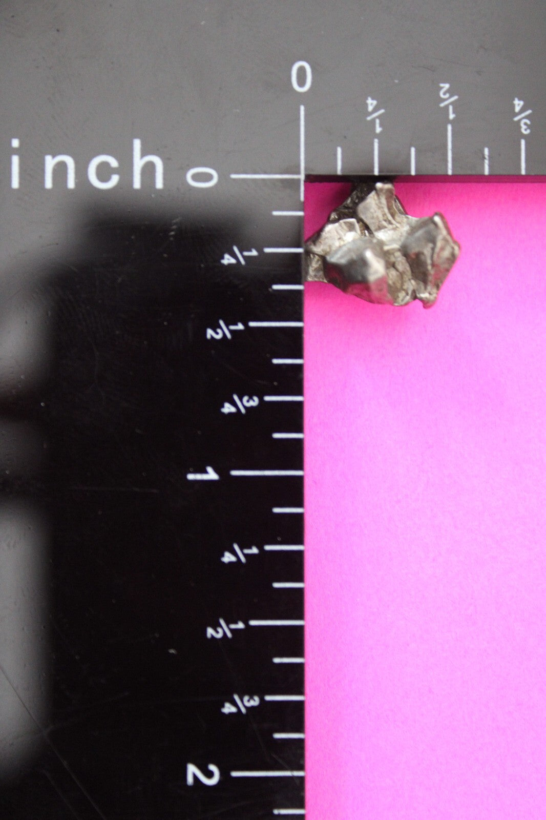 Meteorite Necklace W/ Chain Campo Del Cielo 3.3 Grams Real Dinosaur Girl COA 37