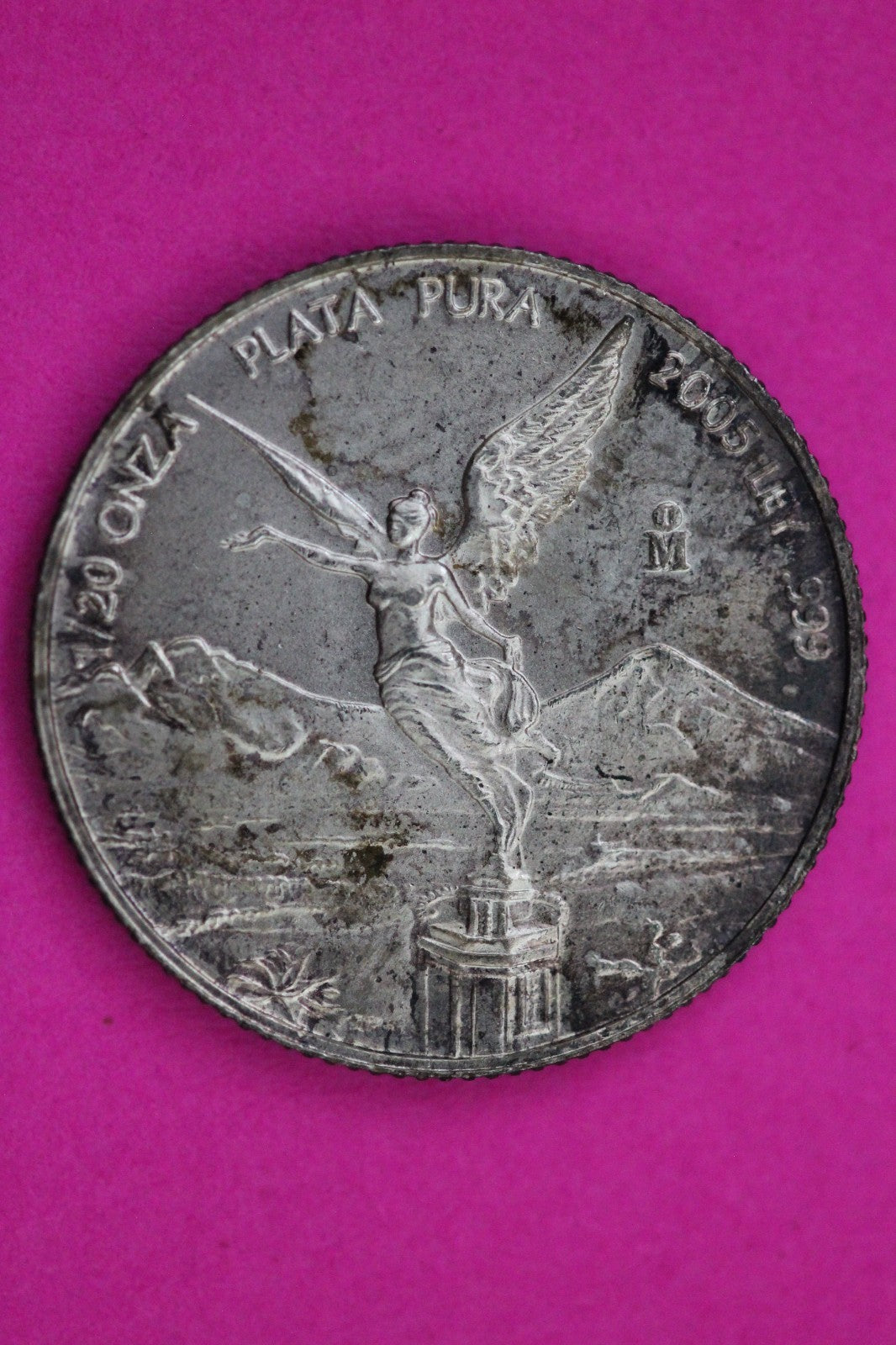 2005 Mexico Libertad 1/20 Onza Silver Coin 1/20 Ounce Guaranteed Authentic 2101