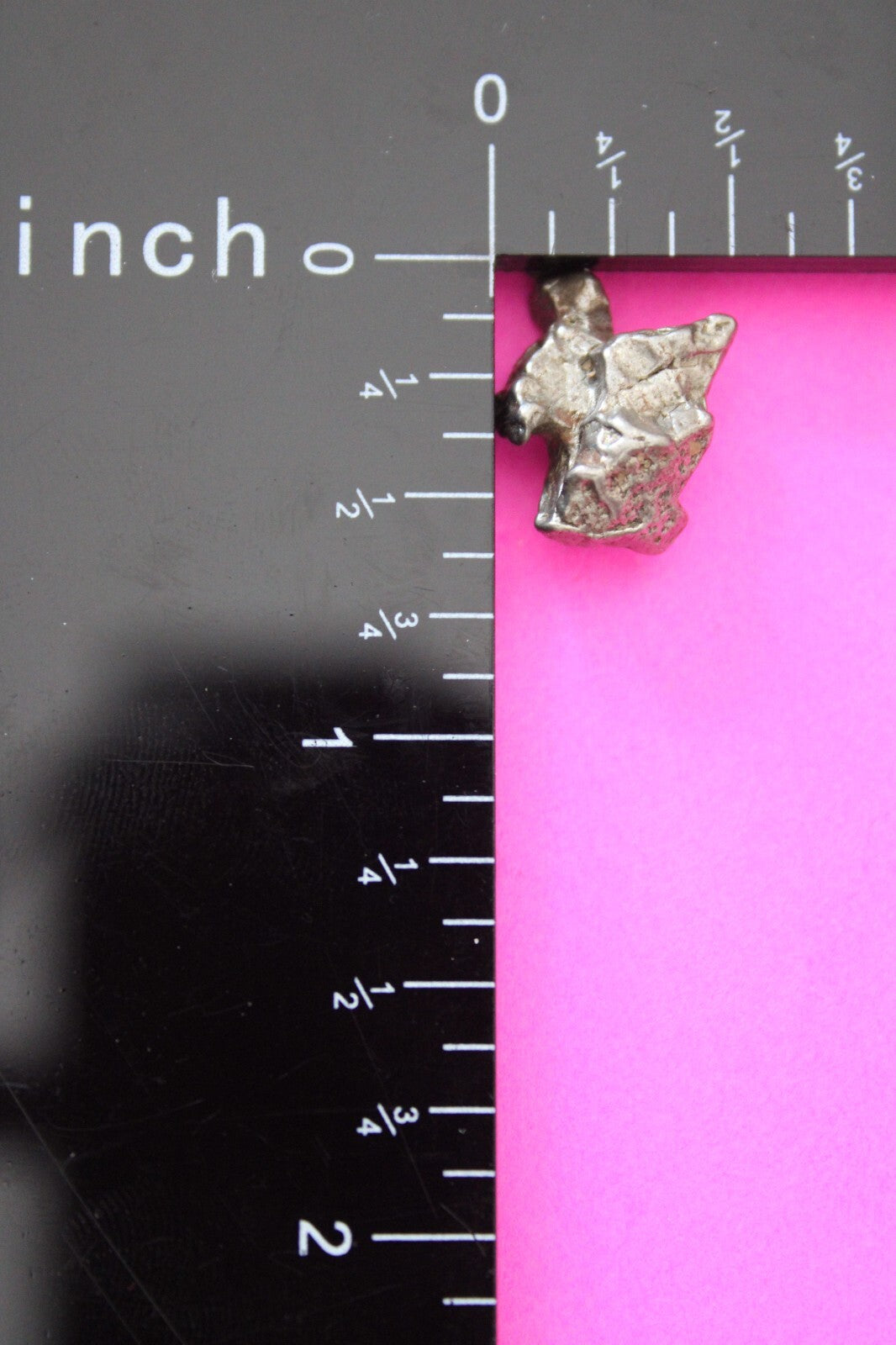 Meteorite Necklace W/ Chain Campo Del Cielo 3.8 Grams Real Dinosaur Girl COA 51