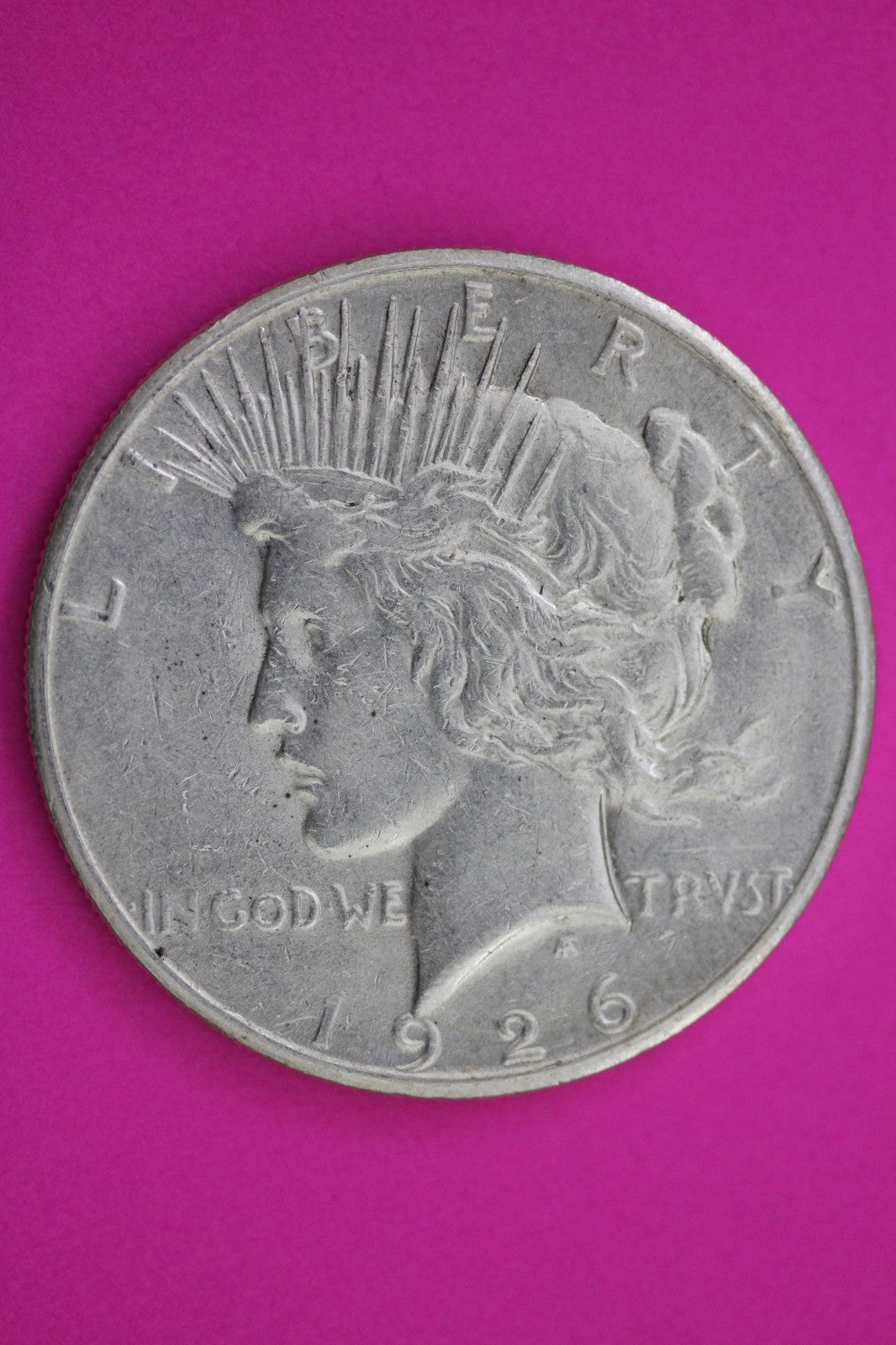 1926 S Peace Silver Dollar LIberty Coin Guaranteed Genuine American Seller 1994