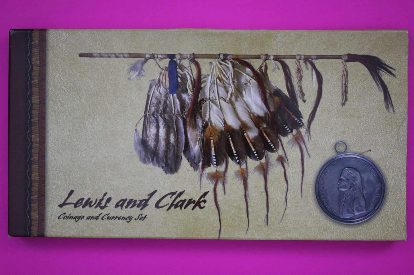 2004 Lewis & Clark Coinage & Currency Set Silver Dollar Stamps Note COA 9031