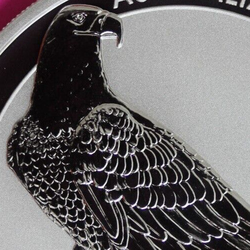 Gem BU 2016 Australia Wedge-Tailed Eagle Silver Exact Coin Shown Mint Capsule 12