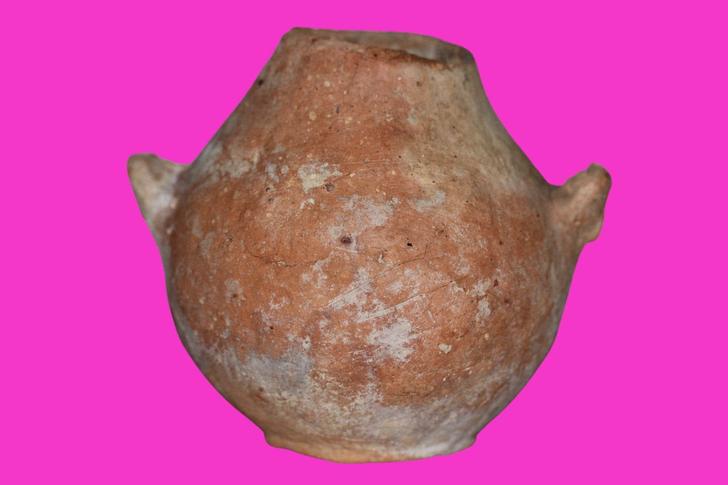 Time of Canaanites Holy Land Artifact Ancient 5500 Year Old Jar 3500 BC COA J144