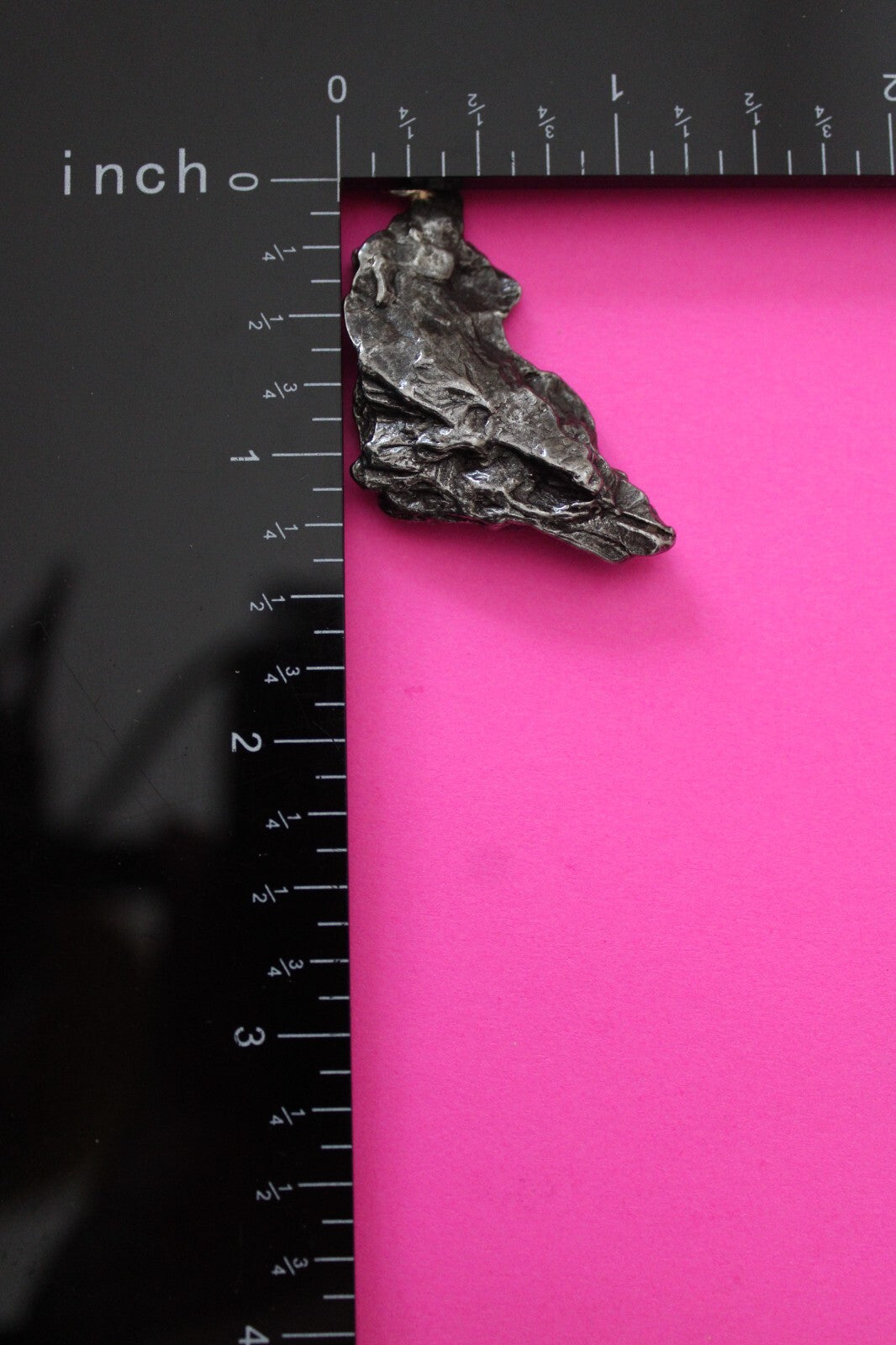 Meteorite Necklace W/ Chain Campo Del Cielo 14.3 Grams Real Dinosaur Girl COA 27