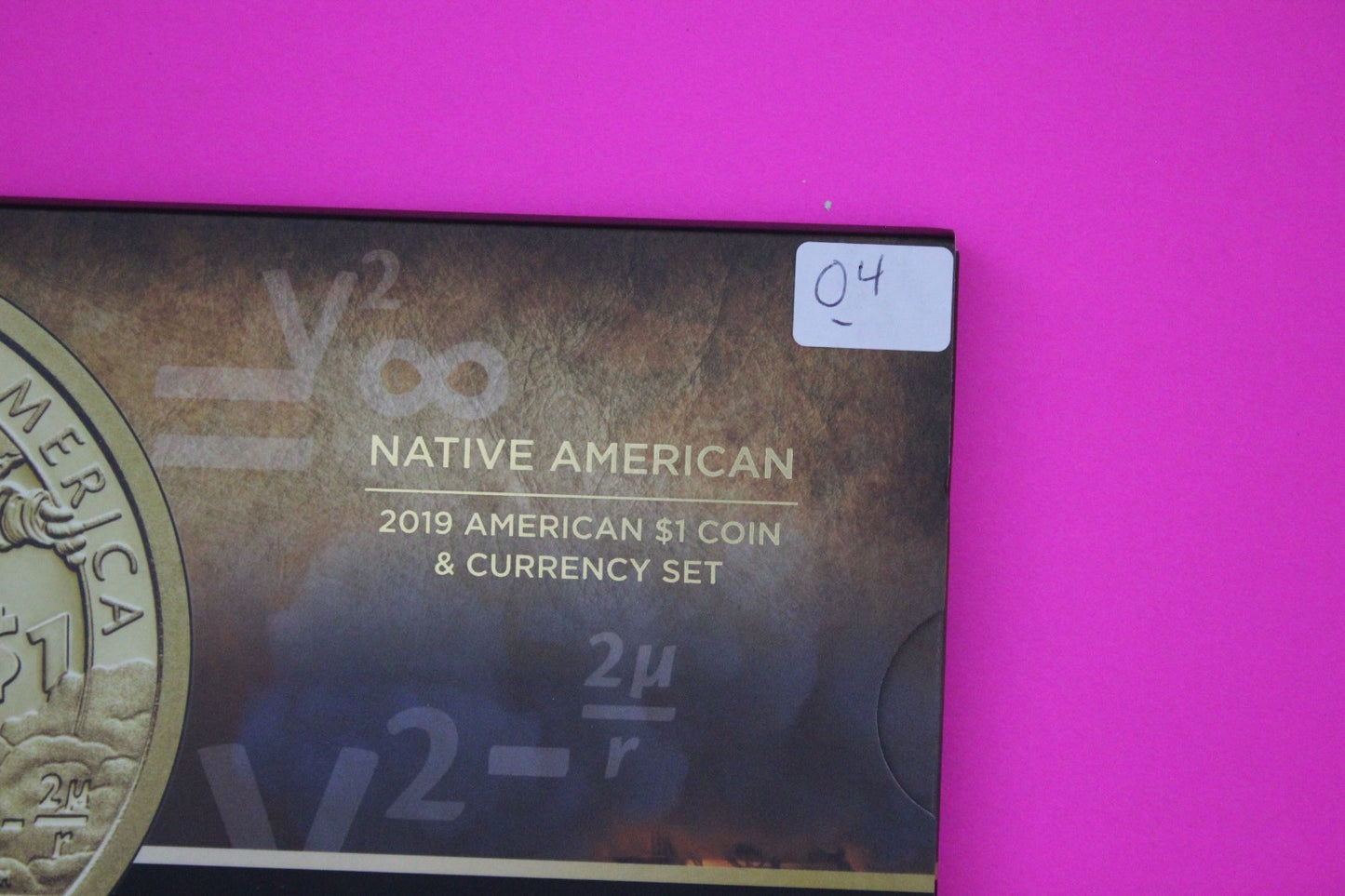 2019 Coin & Currency Set Enhanced Infant Child BU Dollar & $1 Note COA 9004