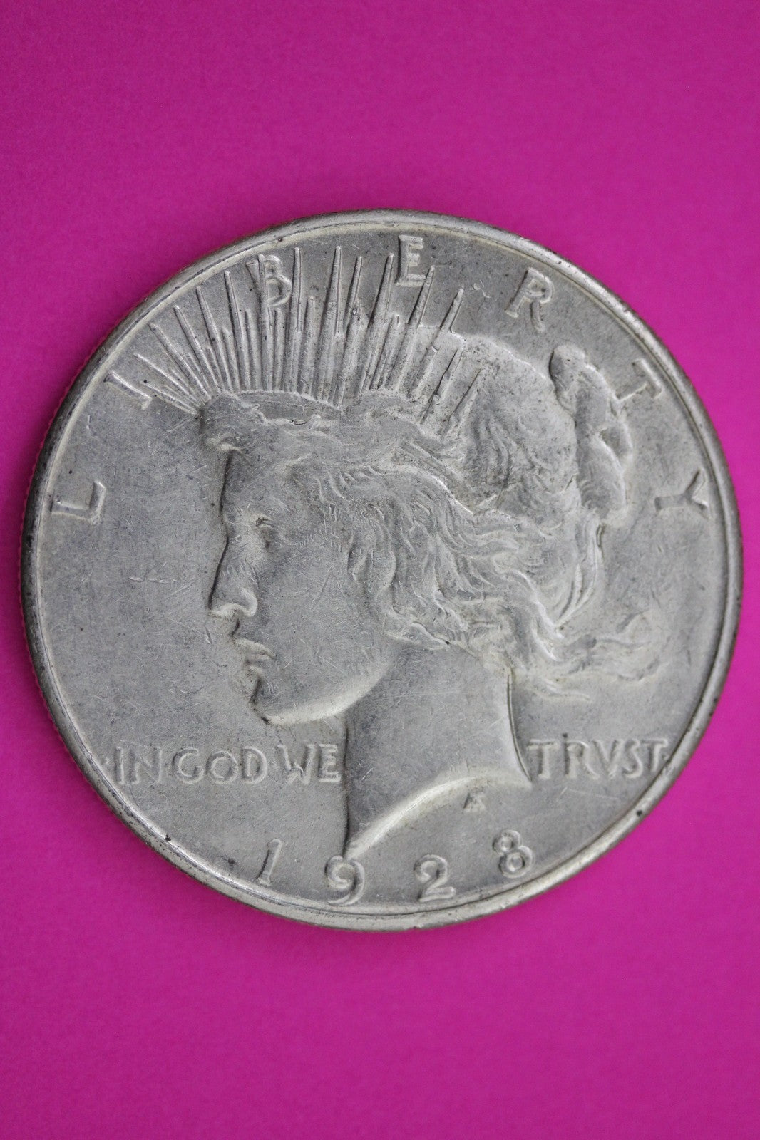 1928 S Peace Silver Dollar LIberty Coin Guaranteed Genuine American Seller 2035