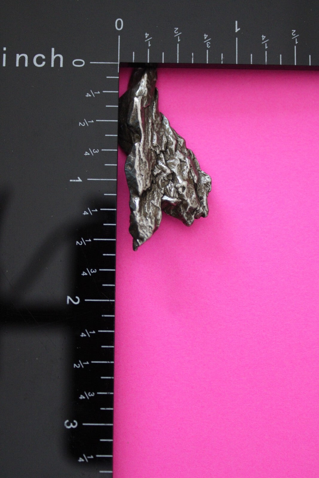 Meteorite Necklace W/ Chain Campo Del Cielo 11.9 Grams Real Dinosaur Girl COA 22