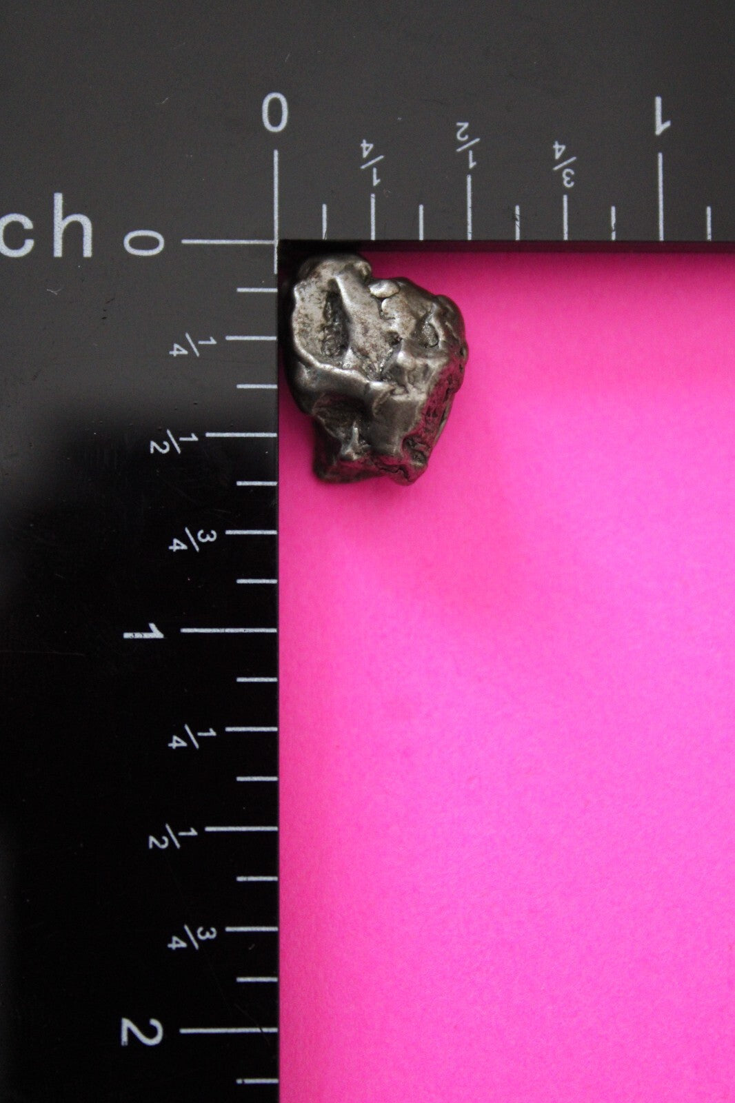 Meteorite Necklace W/ Chain Campo Del Cielo 5.1 Grams Real Dinosaur Girl COA 48