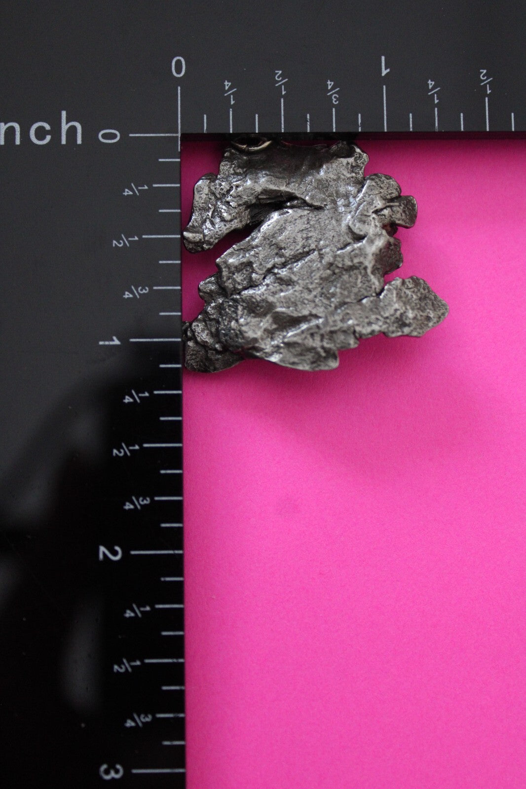 Meteorite Necklace W/ Chain Campo Del Cielo 15.2 Grams Real Dinosaur Girl COA 33