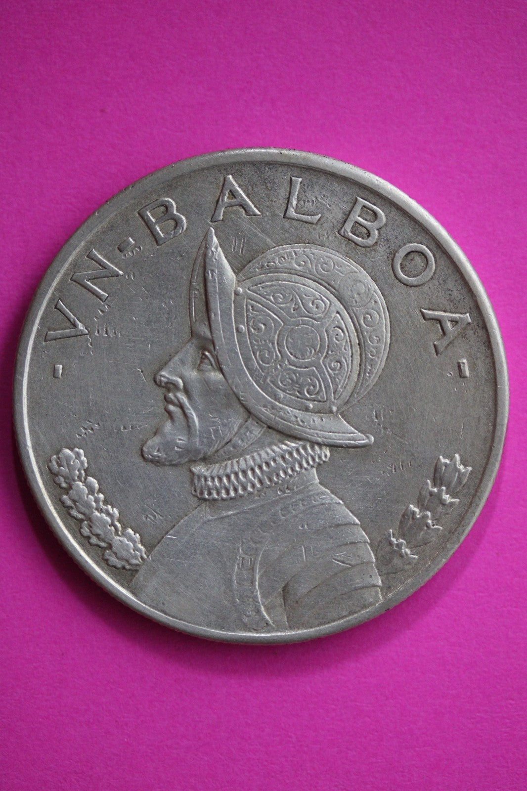 1934 Panama 1 Balboa Silver Coin Guaranteed Authentic American Seller 2527