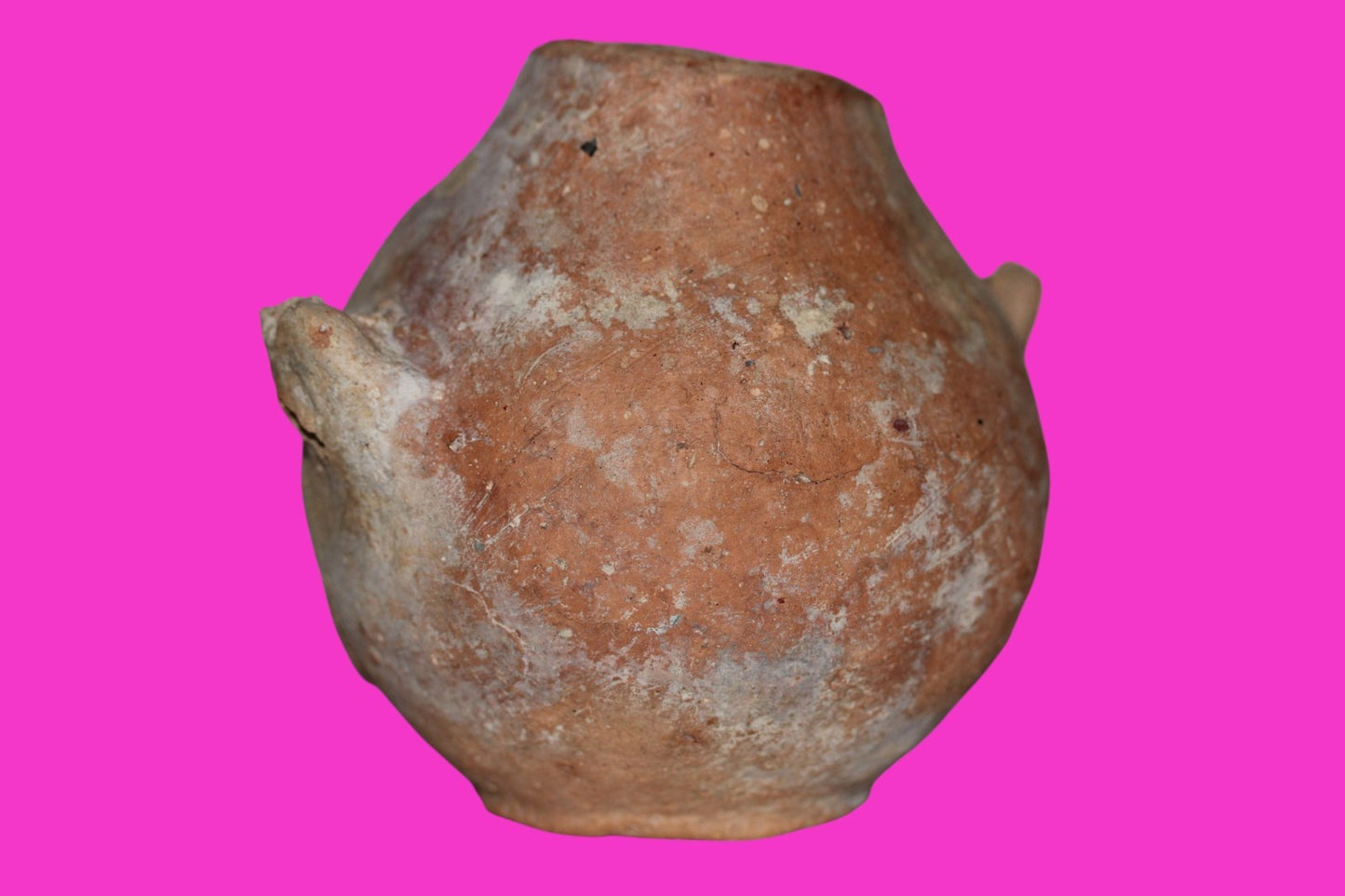 Time of Canaanites Holy Land Artifact Ancient 5500 Year Old Jar 3500 BC COA J144