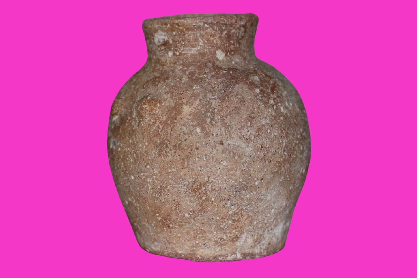 Time of Canaanites Holy Land Artifact Ancient Jar 5500 Year Old 3500 BC COA J142