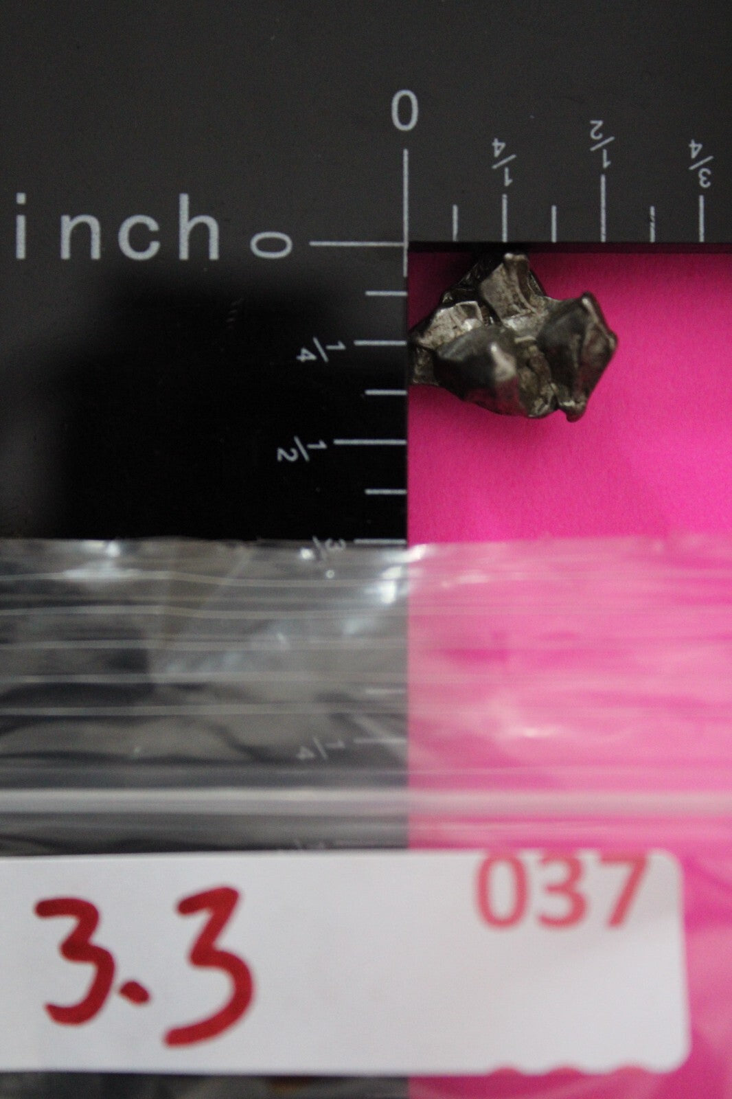 Meteorite Necklace W/ Chain Campo Del Cielo 3.3 Grams Real Dinosaur Girl COA 37