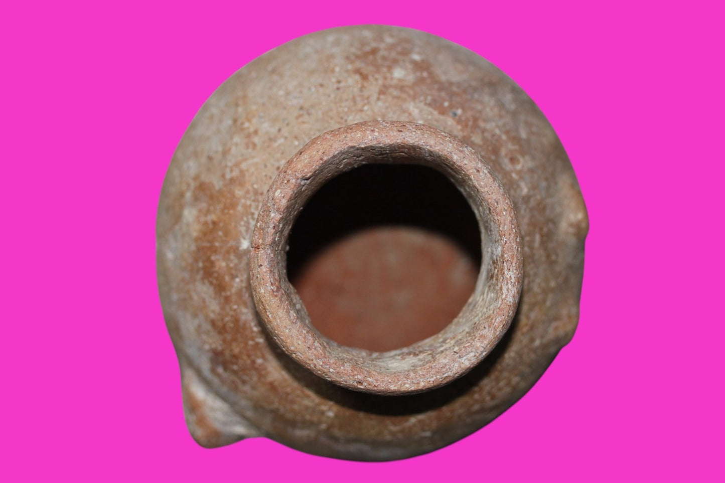 Time of Canaanites Holy Land Artifact Ancient Jar 5500 Year Old 3500 BC COA J142