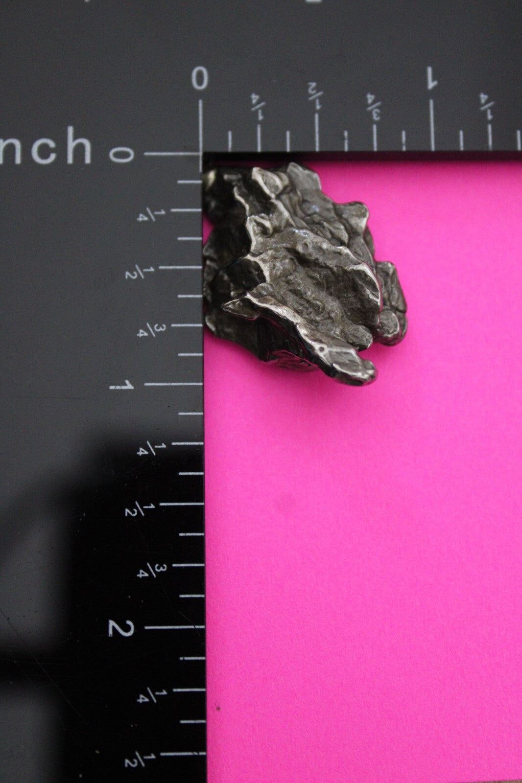 Meteorite Necklace W/ Chain Campo Del Cielo 11.0 Grams Real Dinosaur Girl COA 09