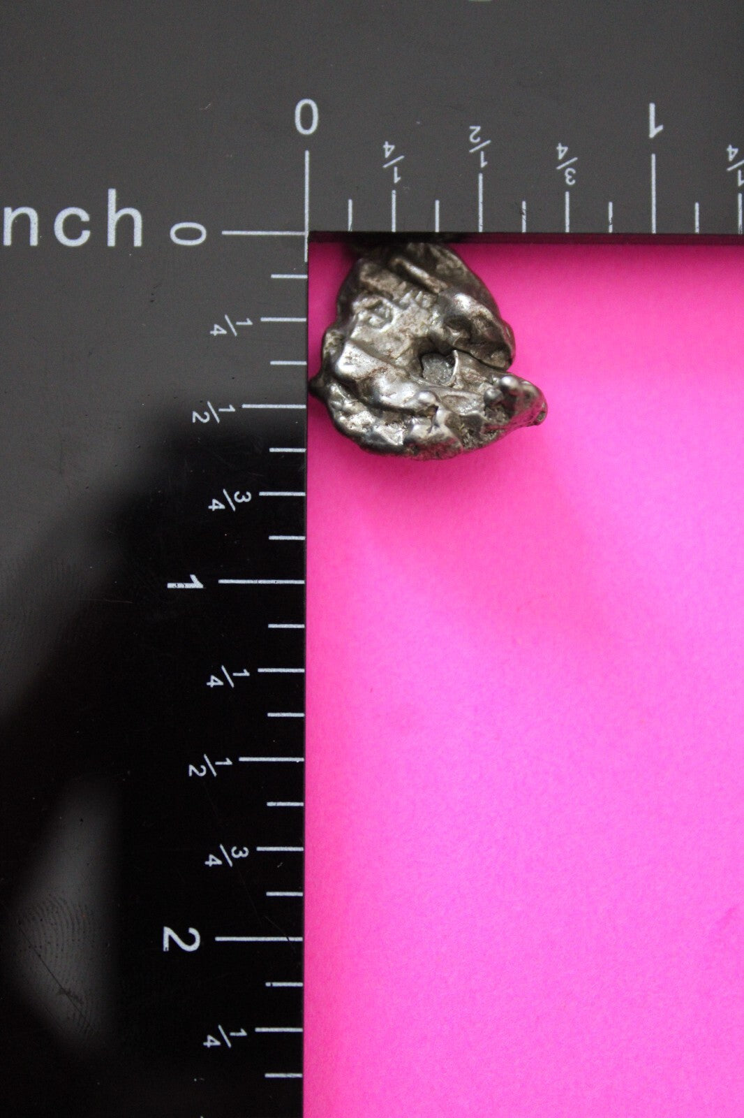 Meteorite Necklace W/ Chain Campo Del Cielo 5.9 Grams Real Dinosaur Girl COA 46