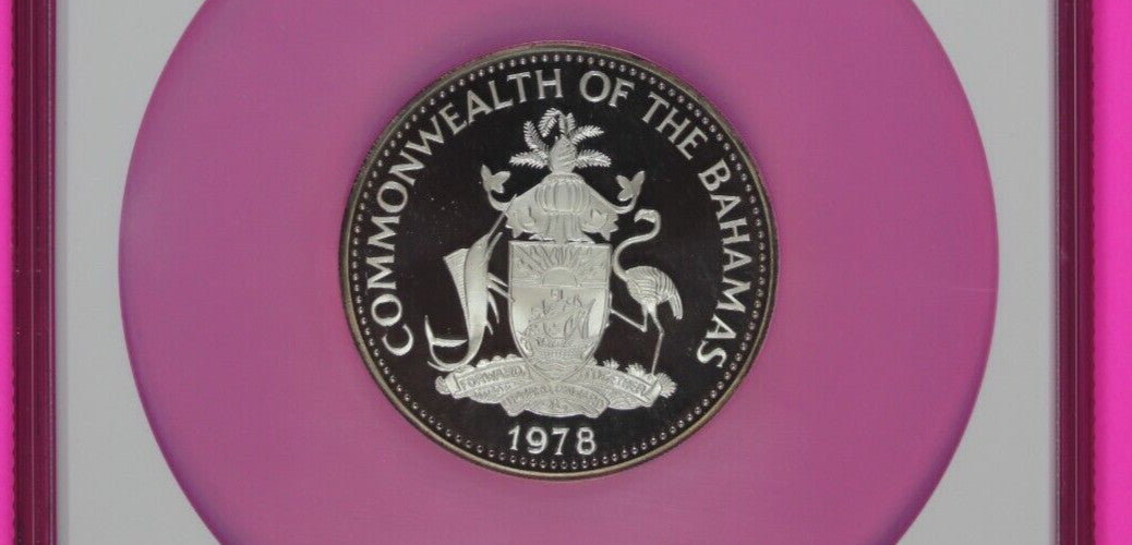 Top Pop Finest Known 1978 PF 69 Bahamas Prince Charles Proof Silver $10 NGC 7044