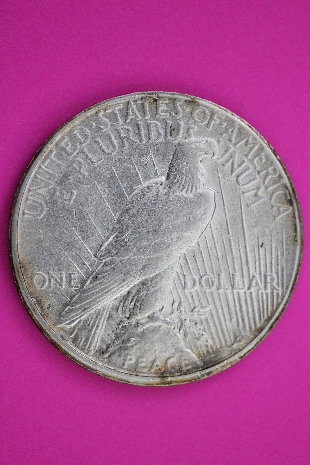 1925 S Peace Silver Dollar LIberty Coin Guaranteed Genuine American Seller 1991